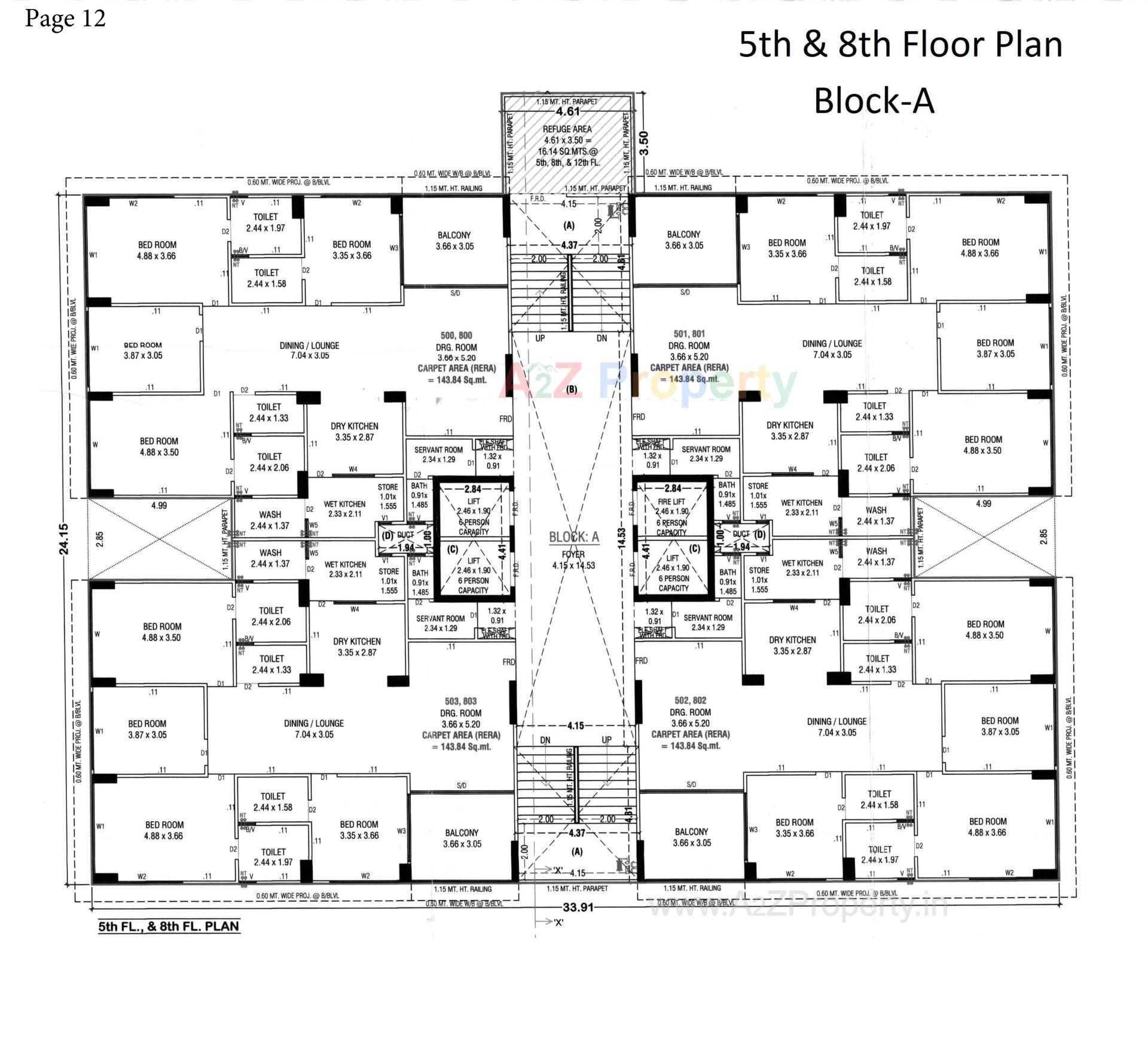 Layout of real estate project Manor Ananda located at Jodhpur, Ahmedabad, Gujarat