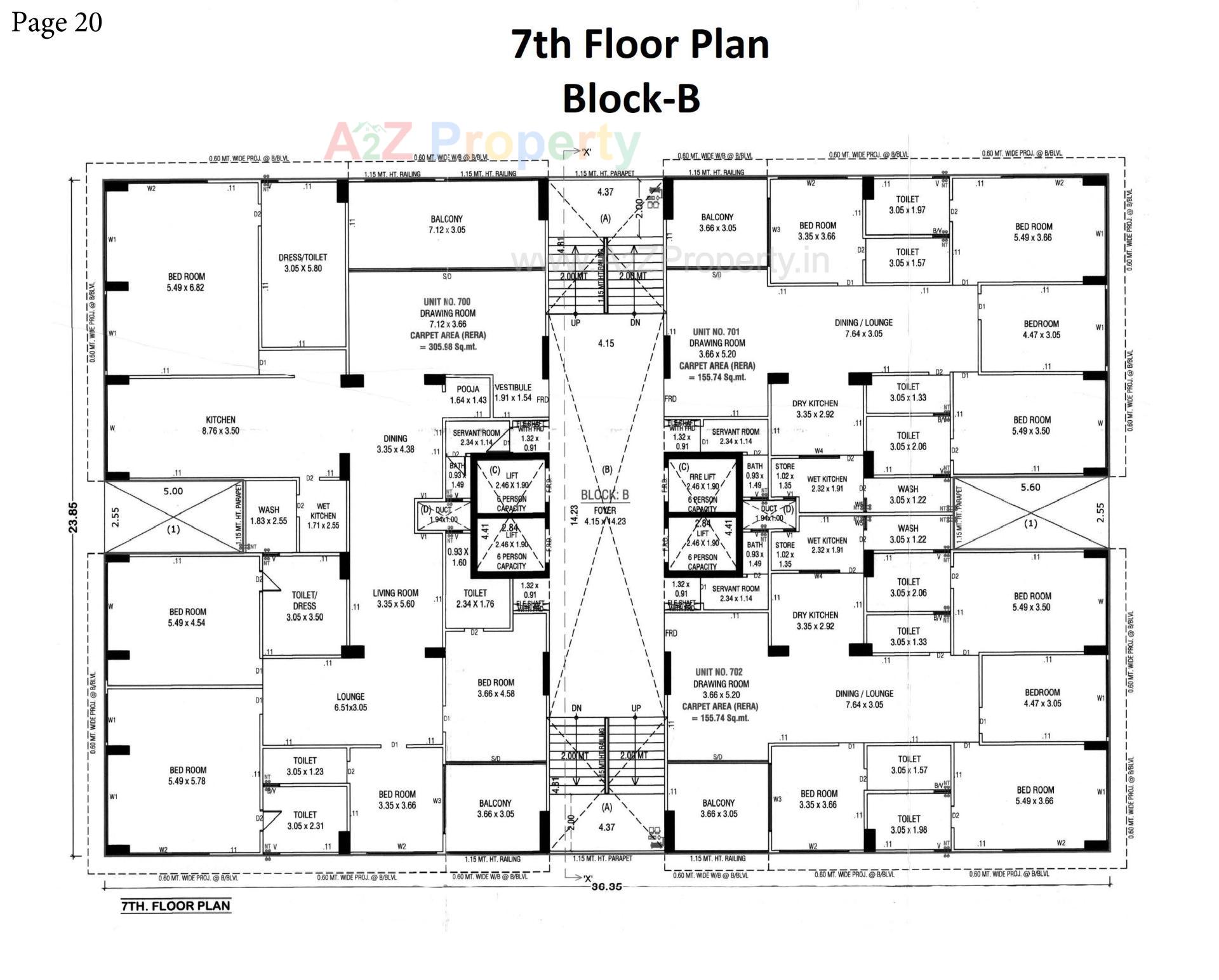 Layout of real estate project Manor Ananda located at Jodhpur, Ahmedabad, Gujarat