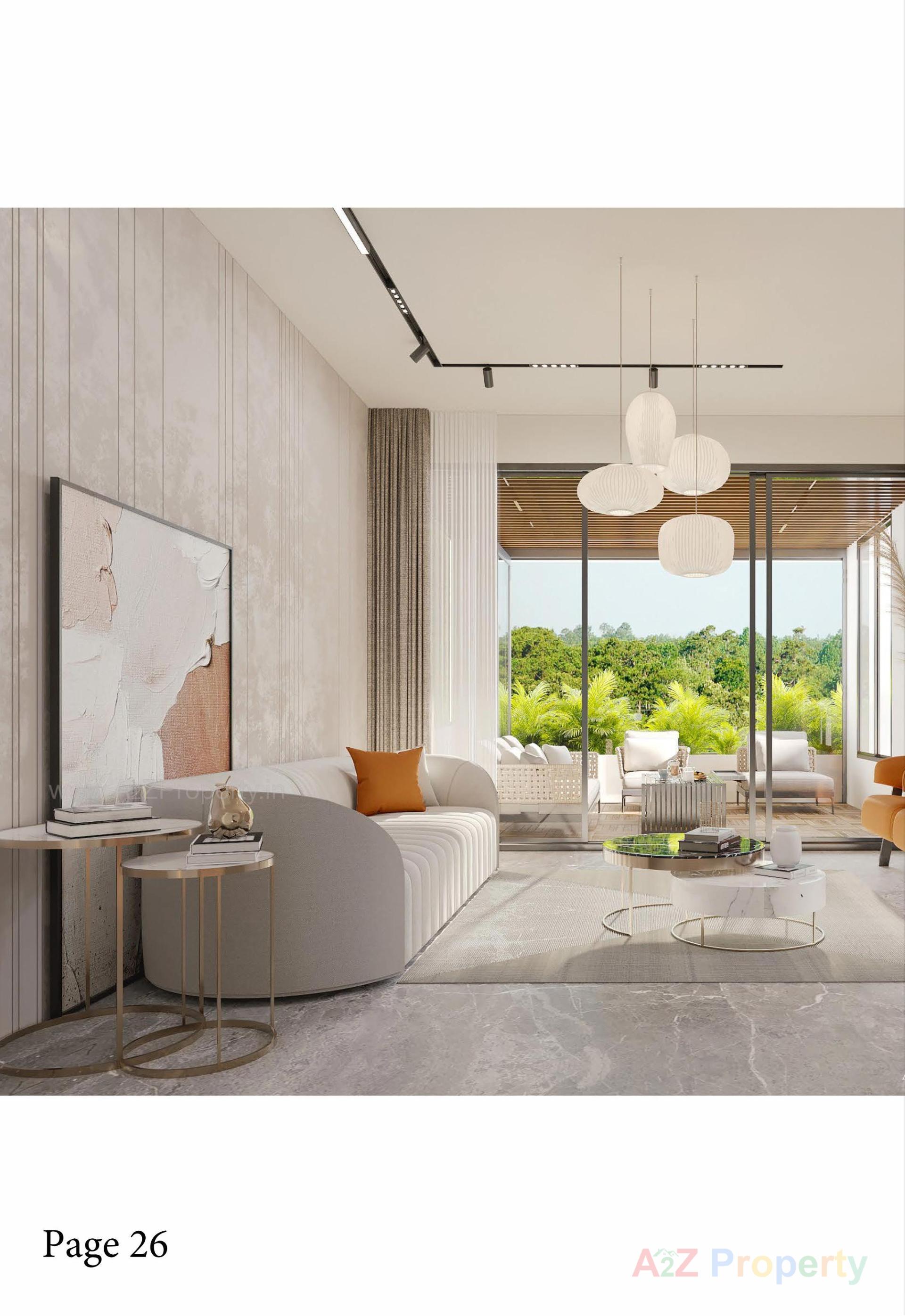 3D Elevation of real estate project Manor Ananda located at Jodhpur, Ahmedabad, Gujarat