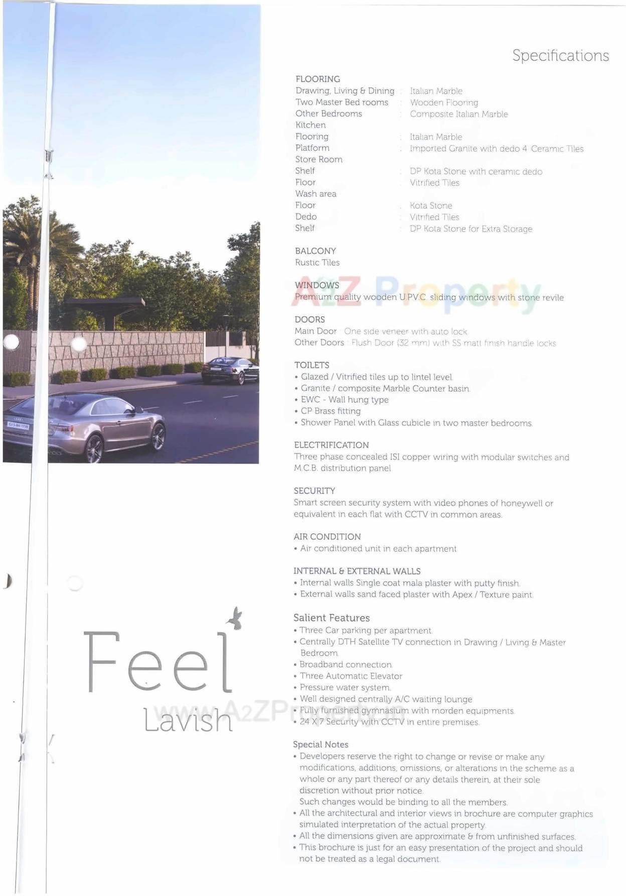  of real estate project Manor Greenz located at Chadavad, Ahmedabad, Gujarat