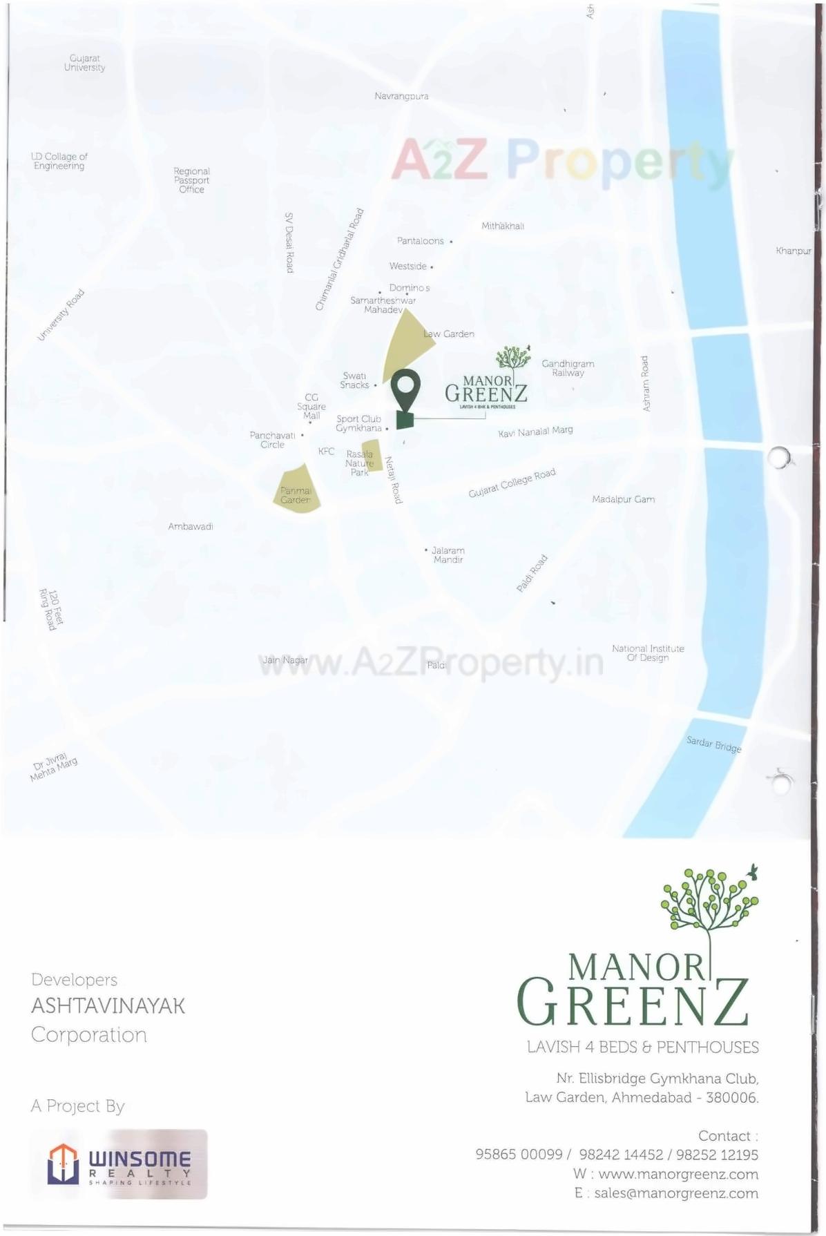  of real estate project Manor Greenz located at Chadavad, Ahmedabad, Gujarat