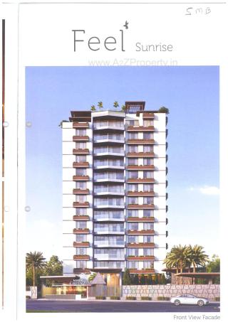 Elevation of real estate project Manor Greenz located at Chadavad, Ahmedabad, Gujarat