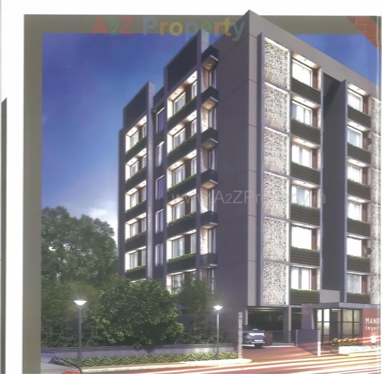 3D Elevation of real estate project Manor Imperia located at Jodhpur, Ahmedabad, Gujarat