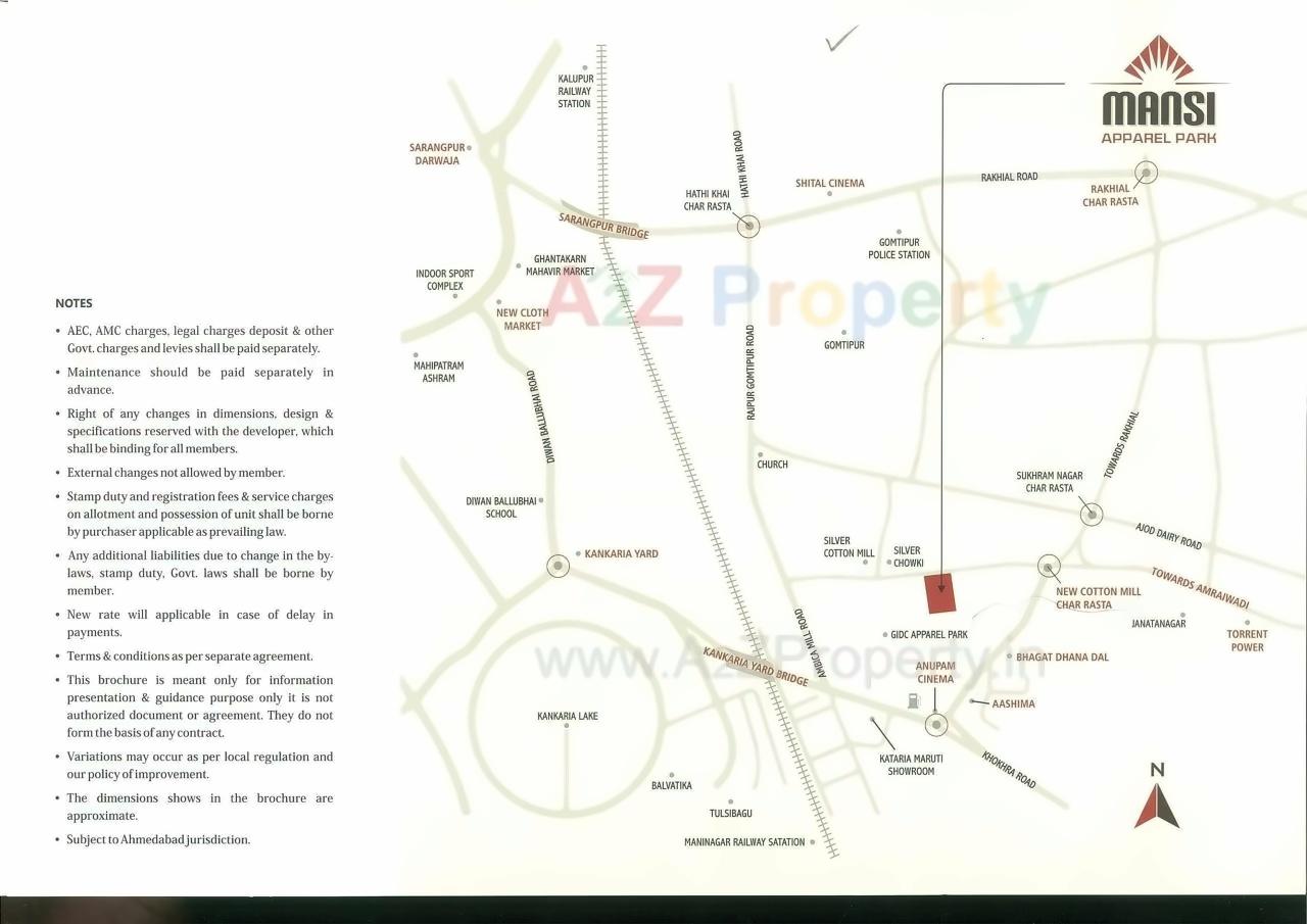  of real estate project Mansi Apperal Park located at Mithipur, Ahmedabad, Gujarat