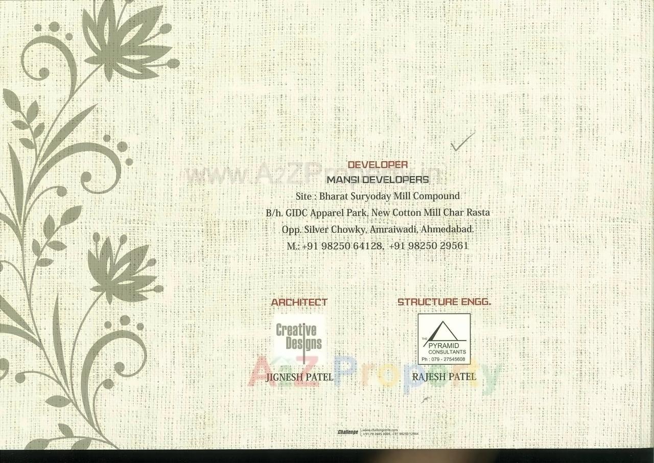  of real estate project Mansi Apperal Park located at Mithipur, Ahmedabad, Gujarat