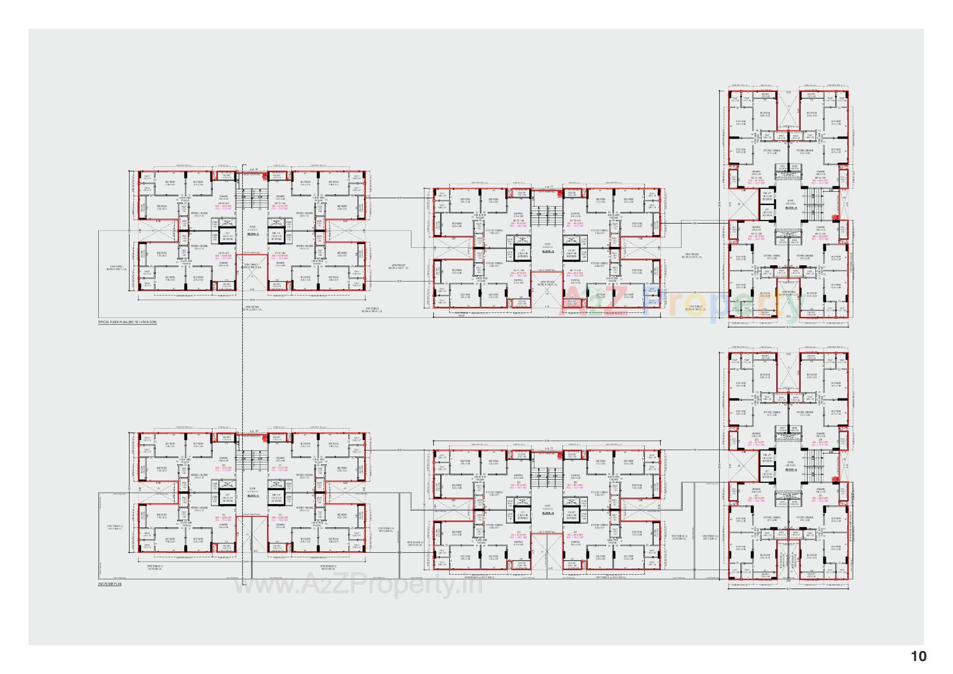 Layout of real estate project Mansi Empire located at Ahmedabad, Ahmedabad, Gujarat