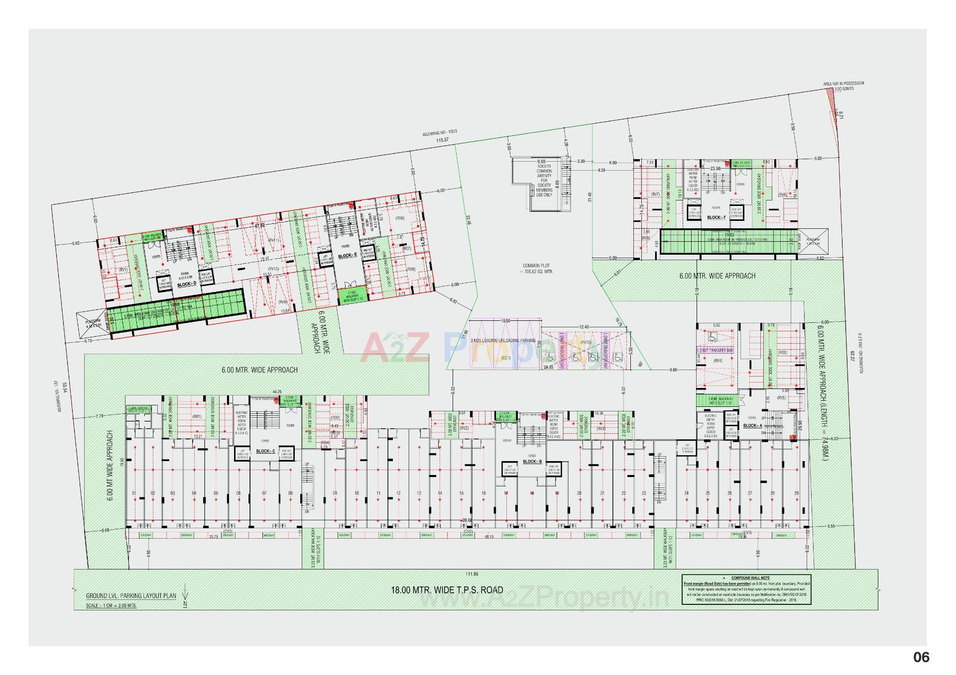 Layout of real estate project Mansi Empire located at Ahmedabad, Ahmedabad, Gujarat