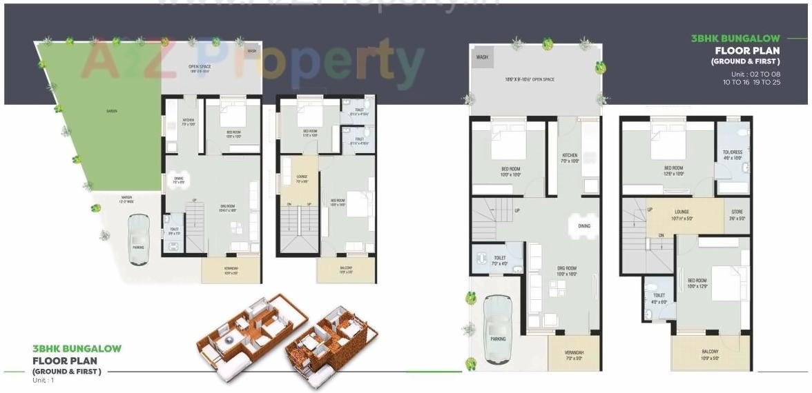 Layout of real estate project Manthan located at Aslali, Ahmedabad, Gujarat