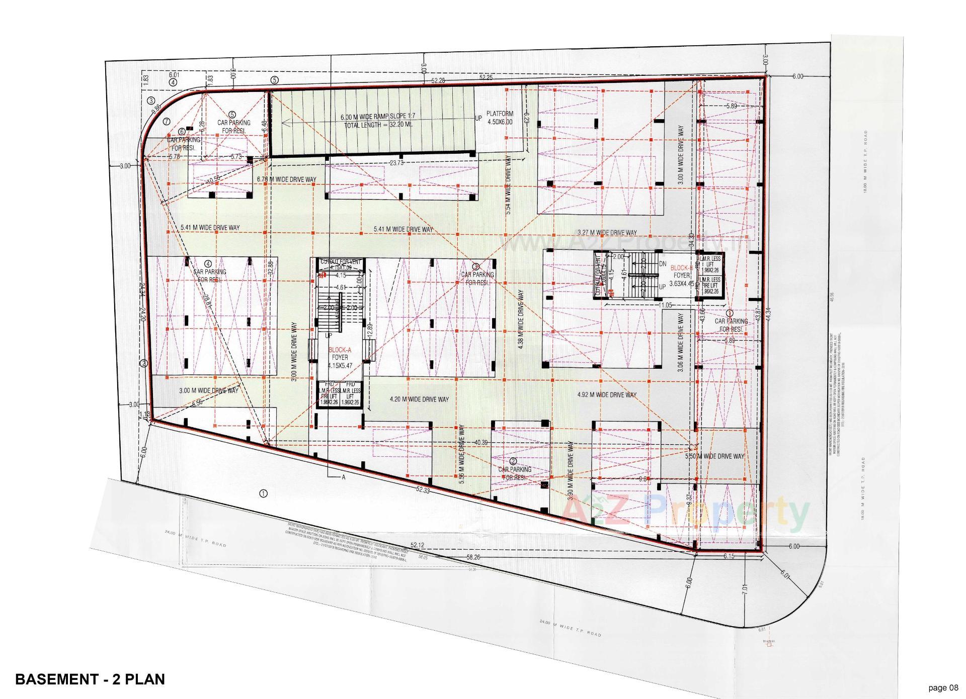 Layout of real estate project Map Celebration located at Sola, Ahmedabad, Gujarat