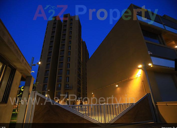 3D Elevation of real estate project Marigold located at Ghuma, Ahmedabad, Gujarat