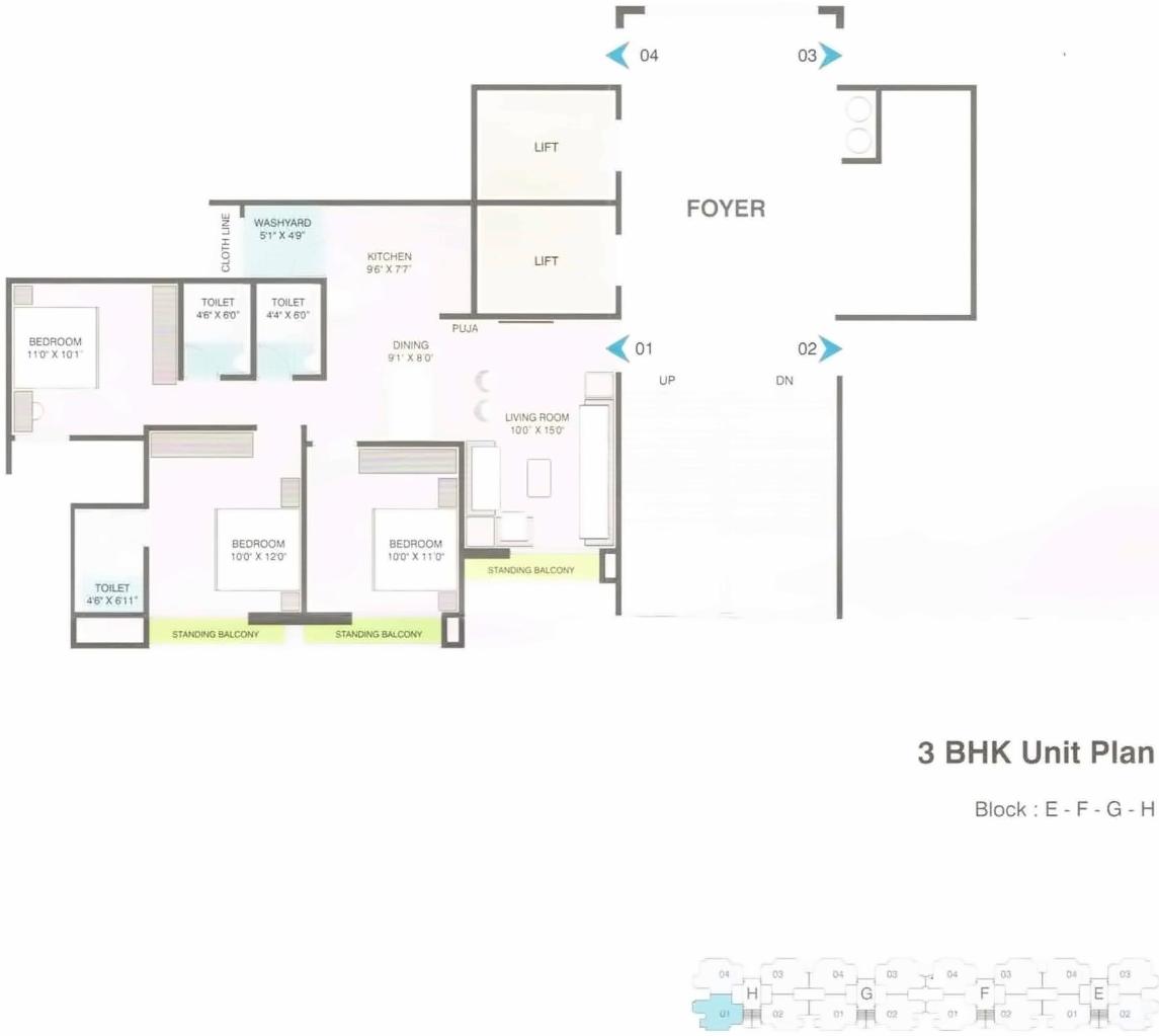 Layout of real estate project Marigold located at Ghuma, Ahmedabad, Gujarat