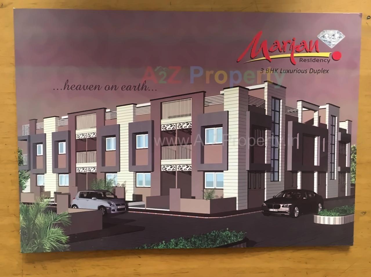 3D Elevation of real estate project Marjan Residency located at Vatva, Ahmedabad, Gujarat