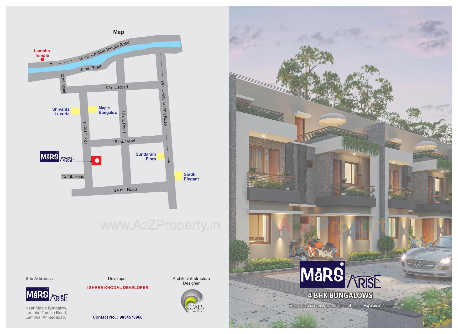  of real estate project Mars Arise located at Lambha, Ahmedabad, Gujarat