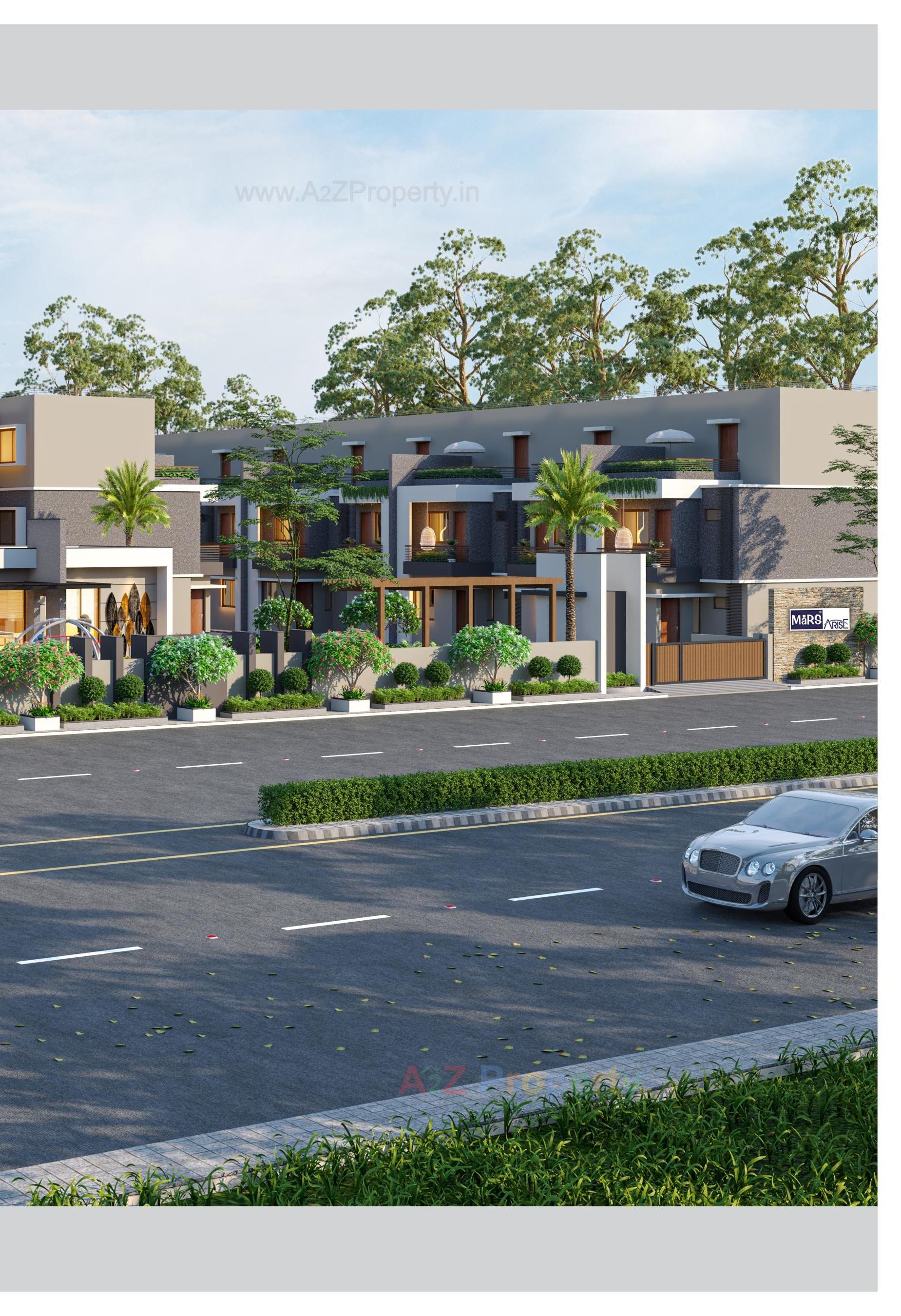 3D Elevation of real estate project Mars Arise located at Lambha, Ahmedabad, Gujarat