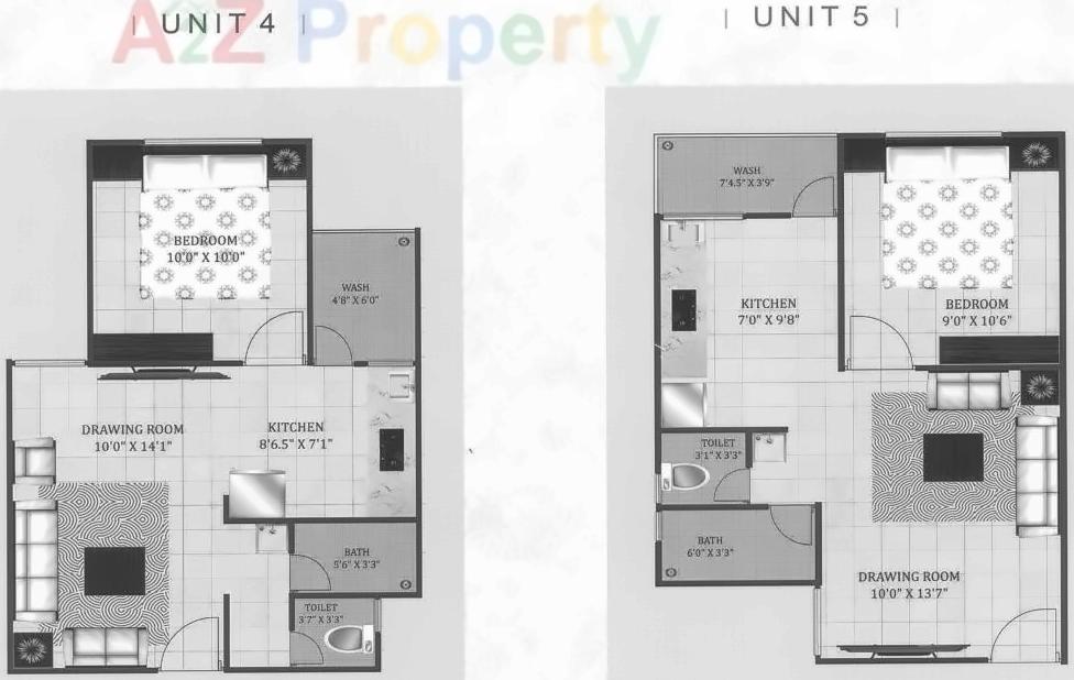 Layout of real estate project Maruti Bliss located at City, Ahmedabad, Gujarat