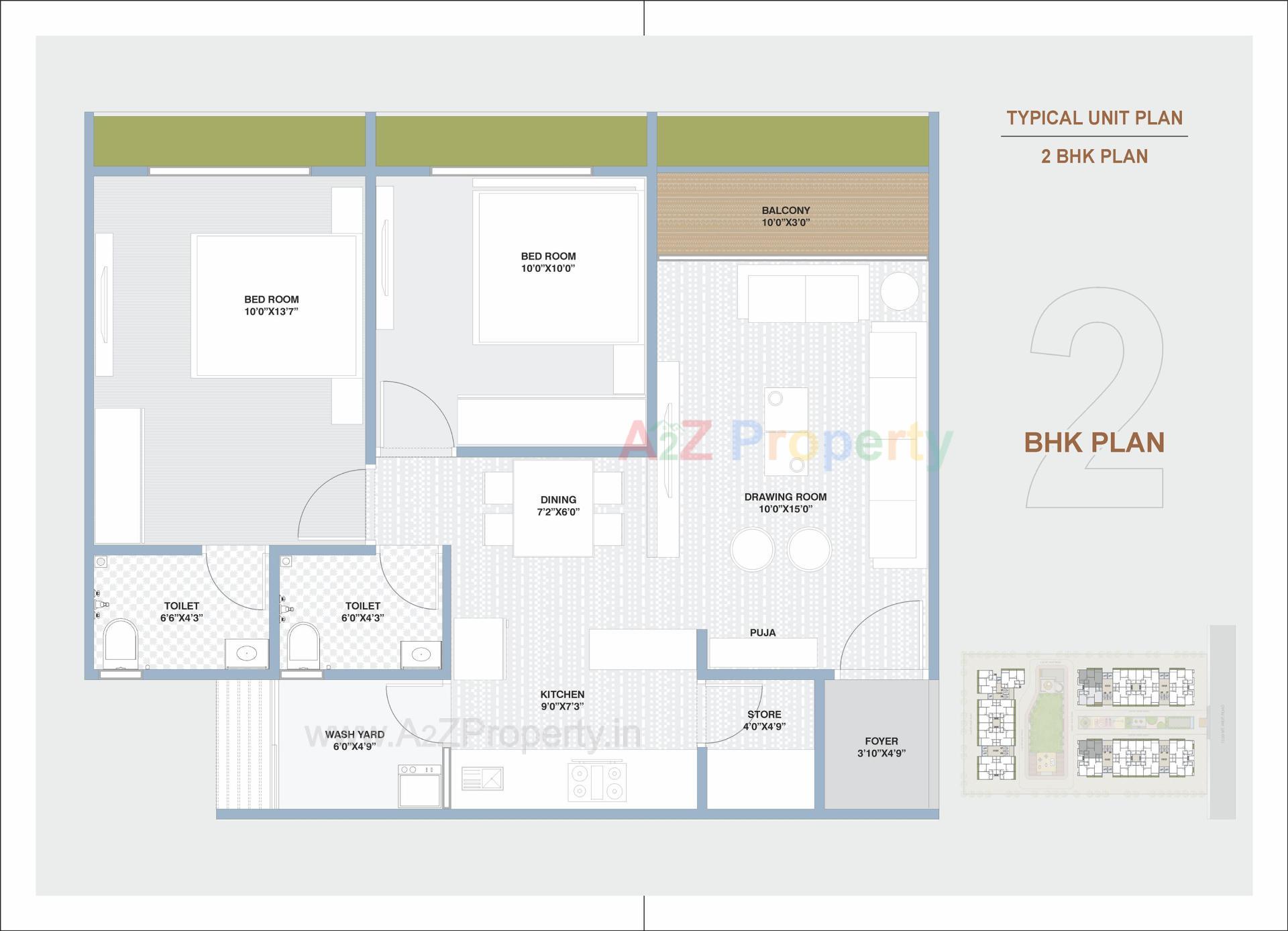 Layout of real estate project Maruti Elanza located at Ramol, Ahmedabad, Gujarat