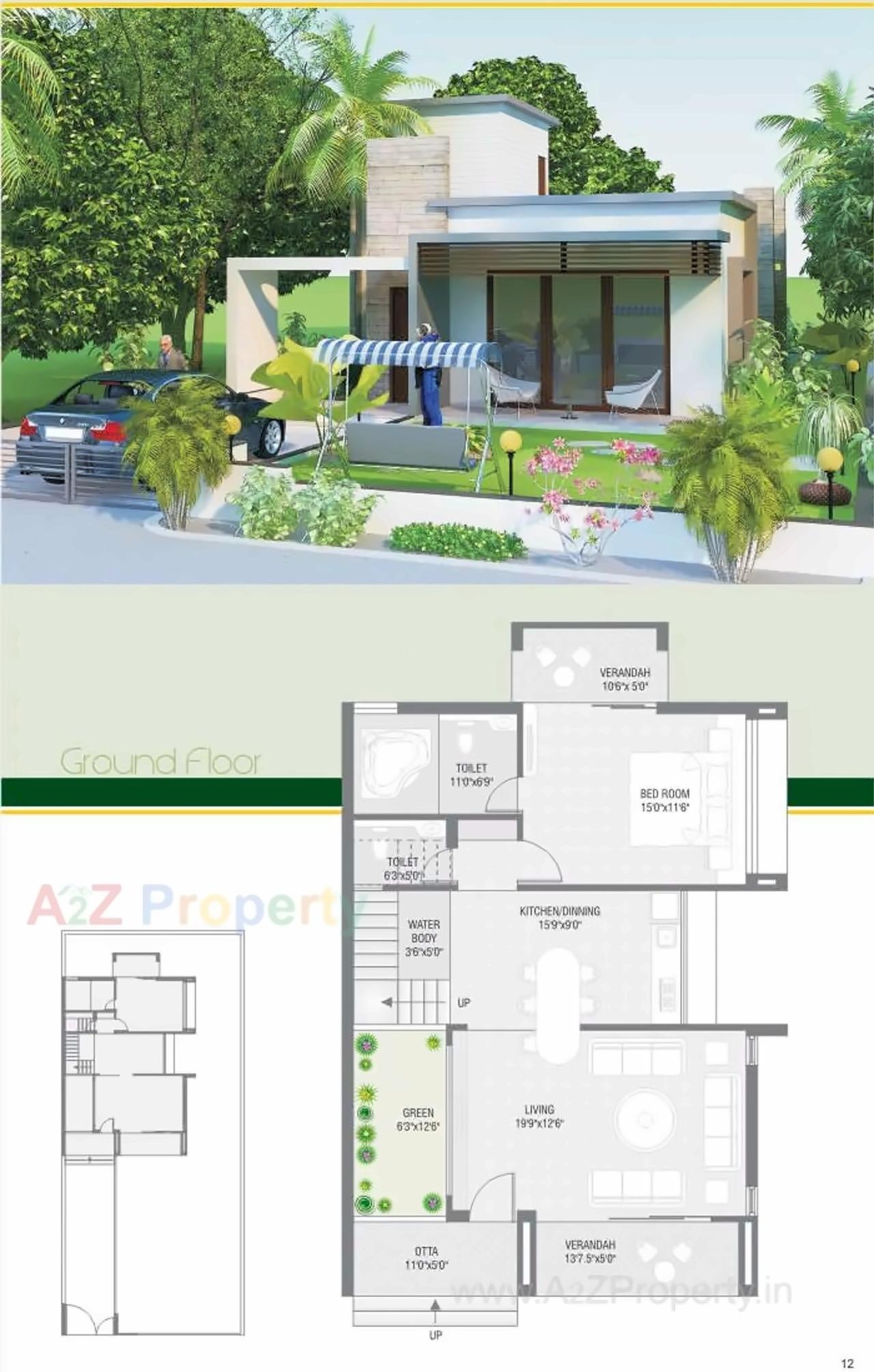 Layout of real estate project Maruti Greenland located at Telav, Ahmedabad, Gujarat