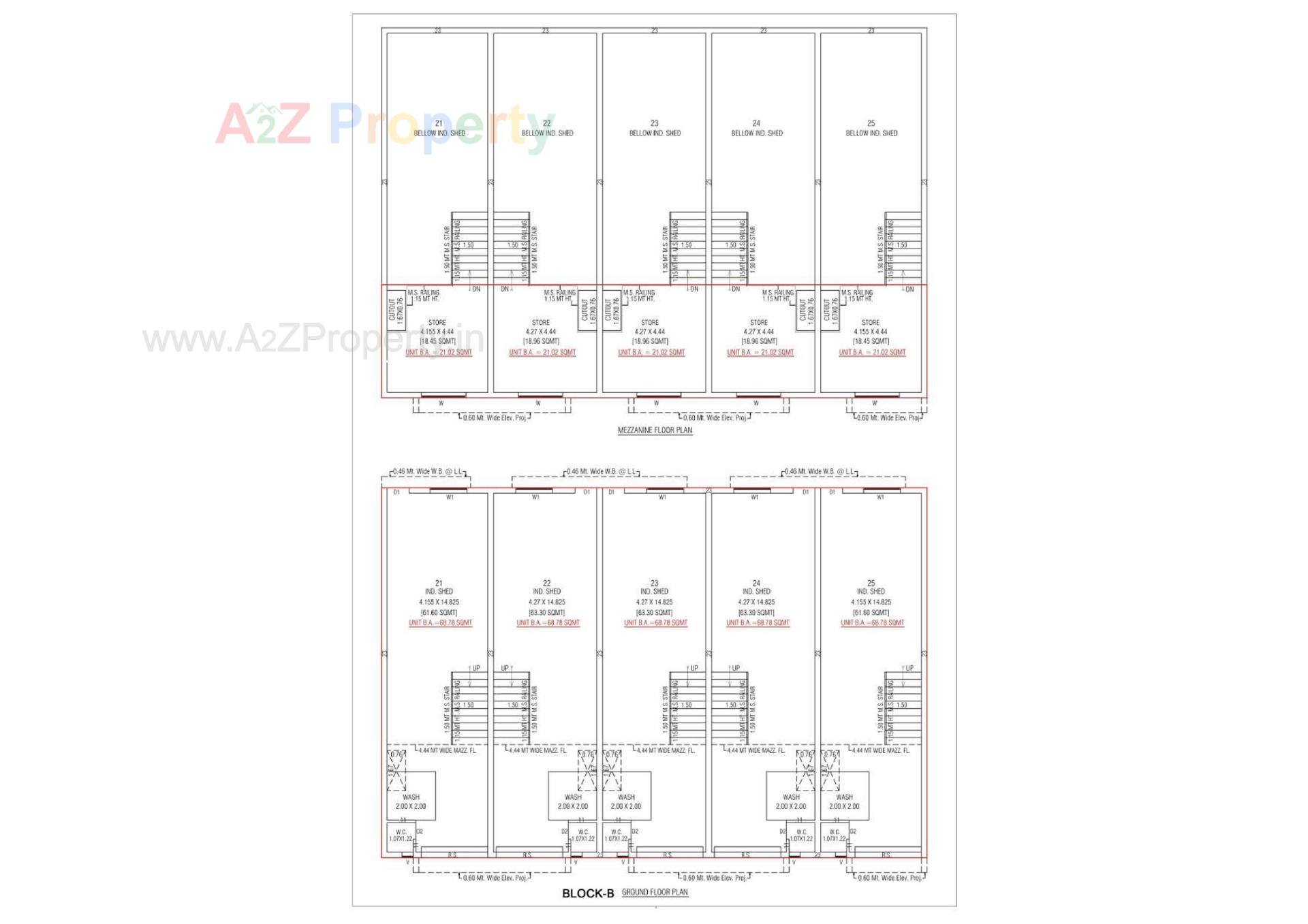 Layout of real estate project Maruti Industrial Estate located at Hathijan, Ahmedabad, Gujarat
