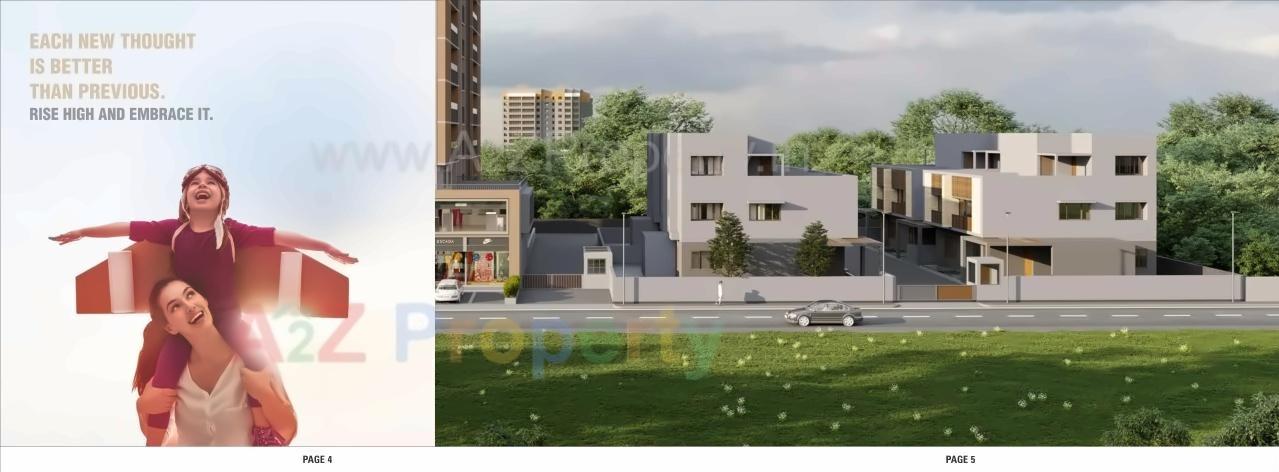 3D Elevation of real estate project Maruti L Axis located at Ahmedabad, Ahmedabad, Gujarat
