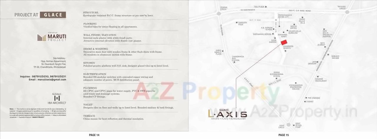  of real estate project Maruti L Axis located at Ahmedabad, Ahmedabad, Gujarat