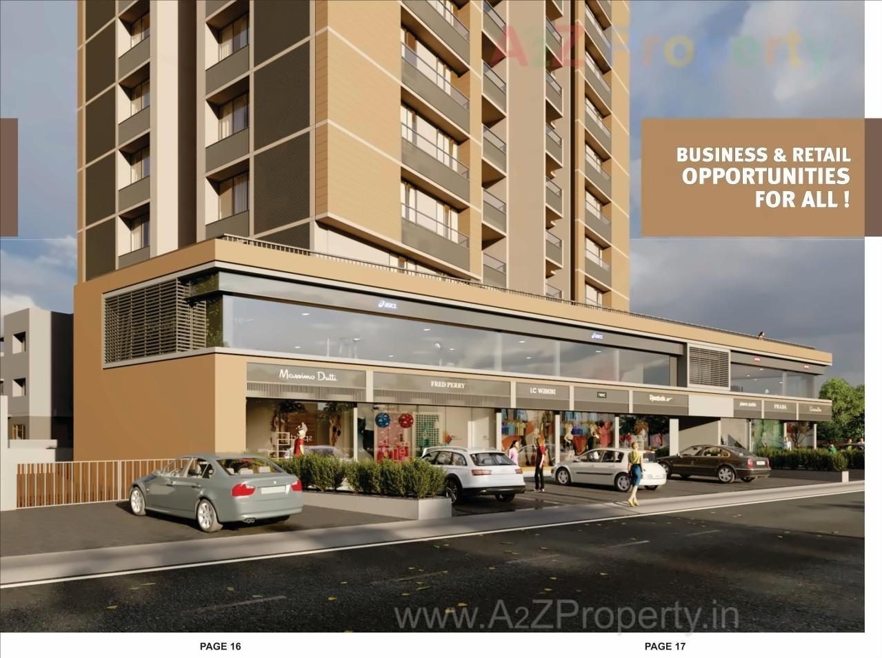 3D Elevation of real estate project Maruti L Axis located at Ahmedabad, Ahmedabad, Gujarat