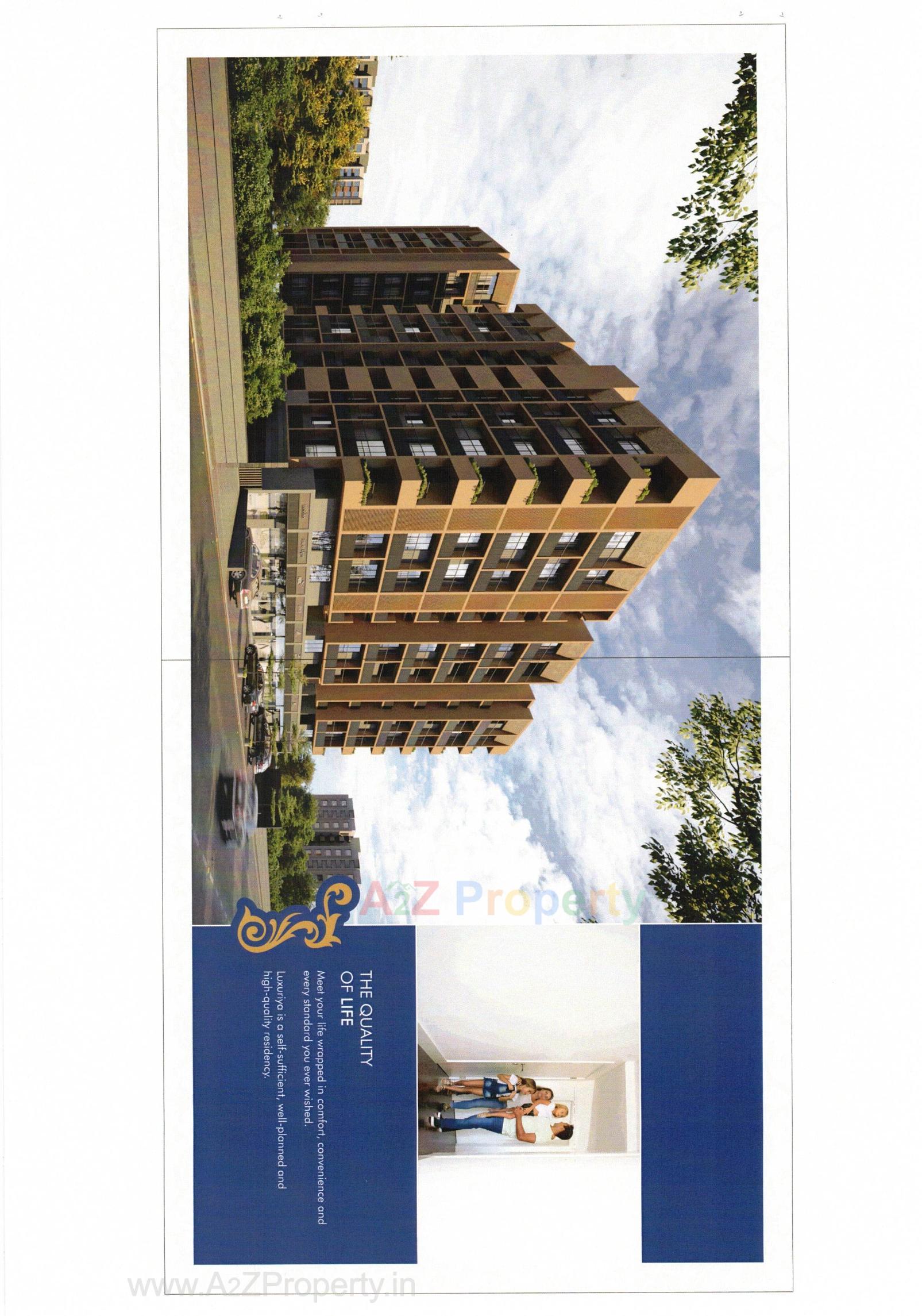 3D Elevation of real estate project Maruti Luxuria located at Vastral, Ahmedabad, Gujarat