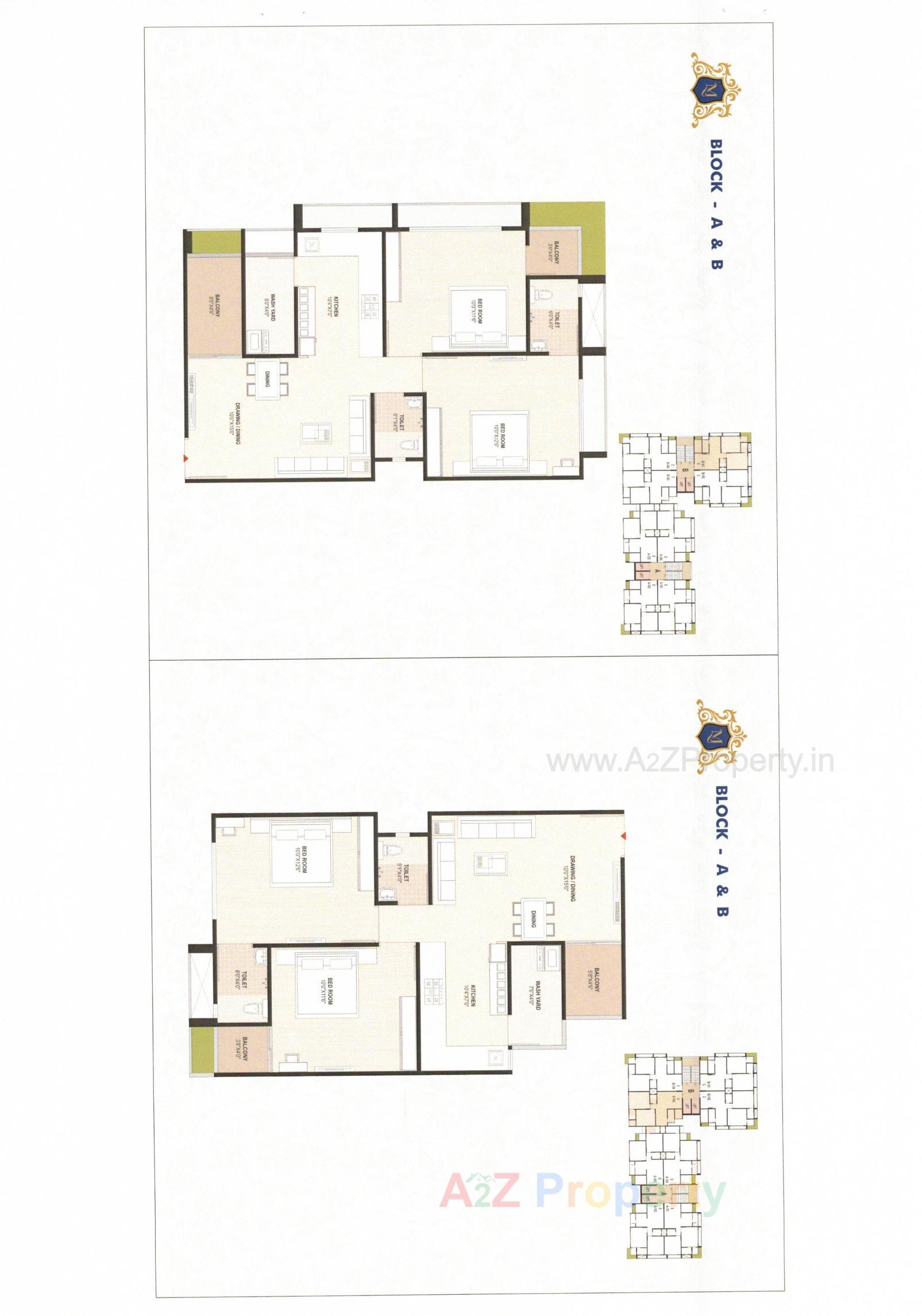 Layout of real estate project Maruti Luxuria located at Vastral, Ahmedabad, Gujarat
