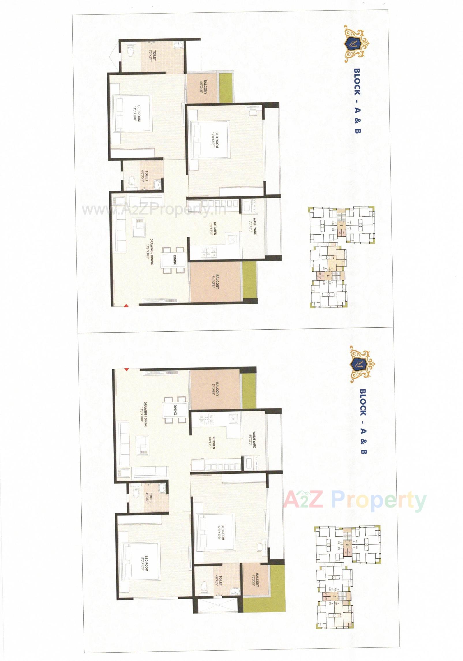 Layout of real estate project Maruti Luxuria located at Vastral, Ahmedabad, Gujarat
