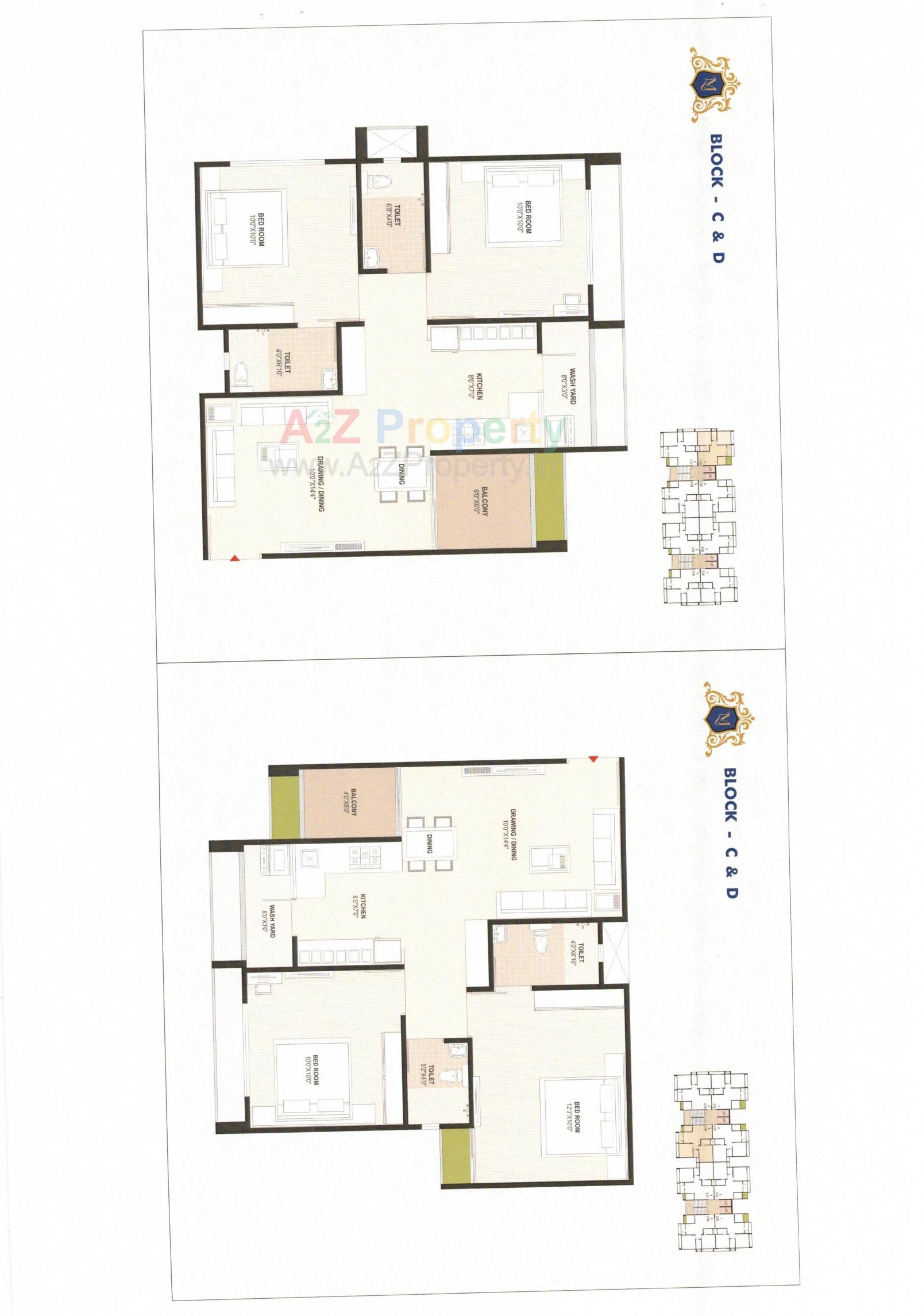 Layout of real estate project Maruti Luxuria located at Vastral, Ahmedabad, Gujarat