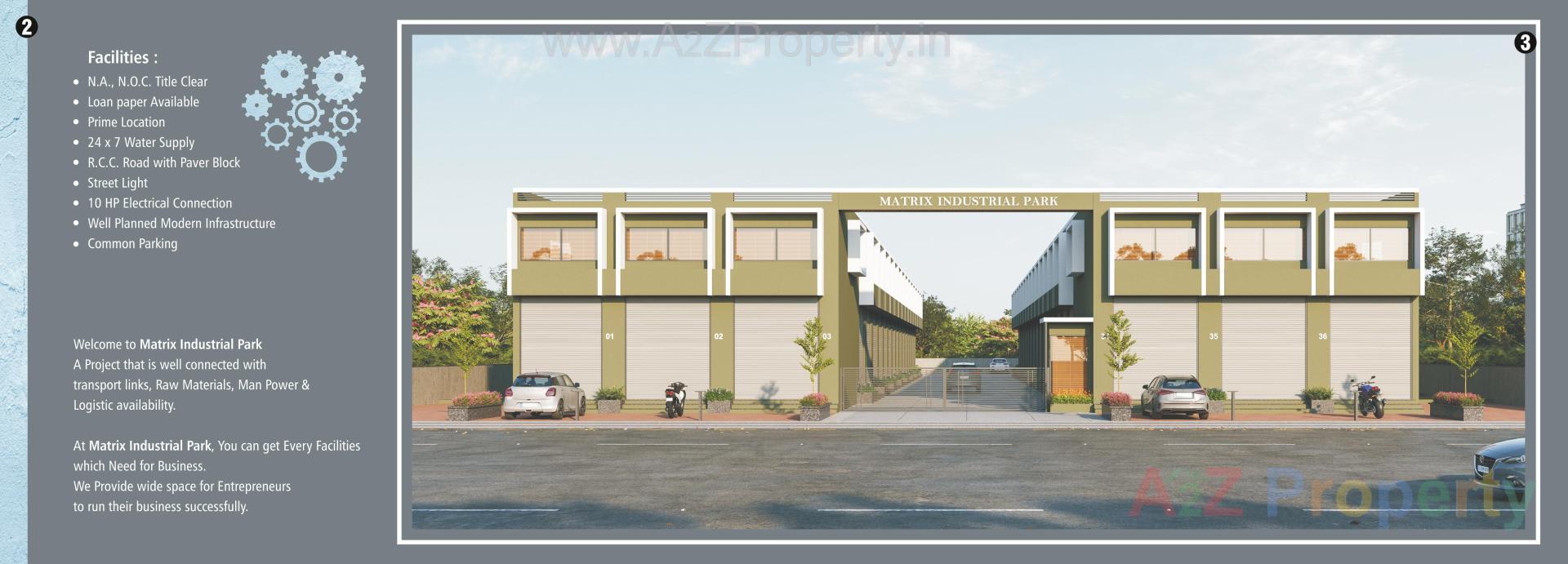  of real estate project Matrix Industrial Park located at Kathwada, Ahmedabad, Gujarat