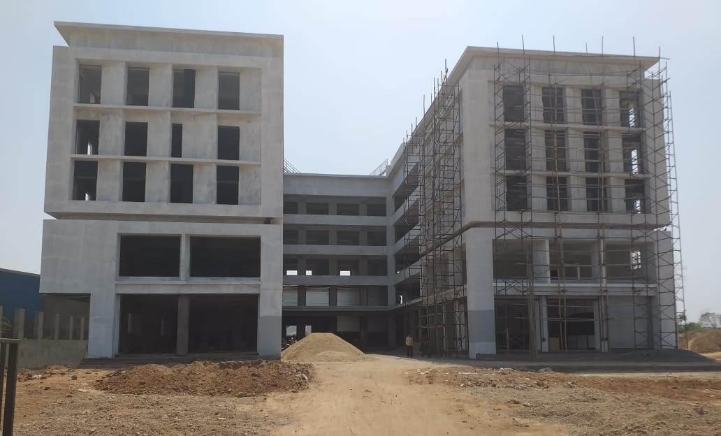 131608_const of real estate project Matrix Plaza located at Vinzol, Ahmedabad, Gujarat