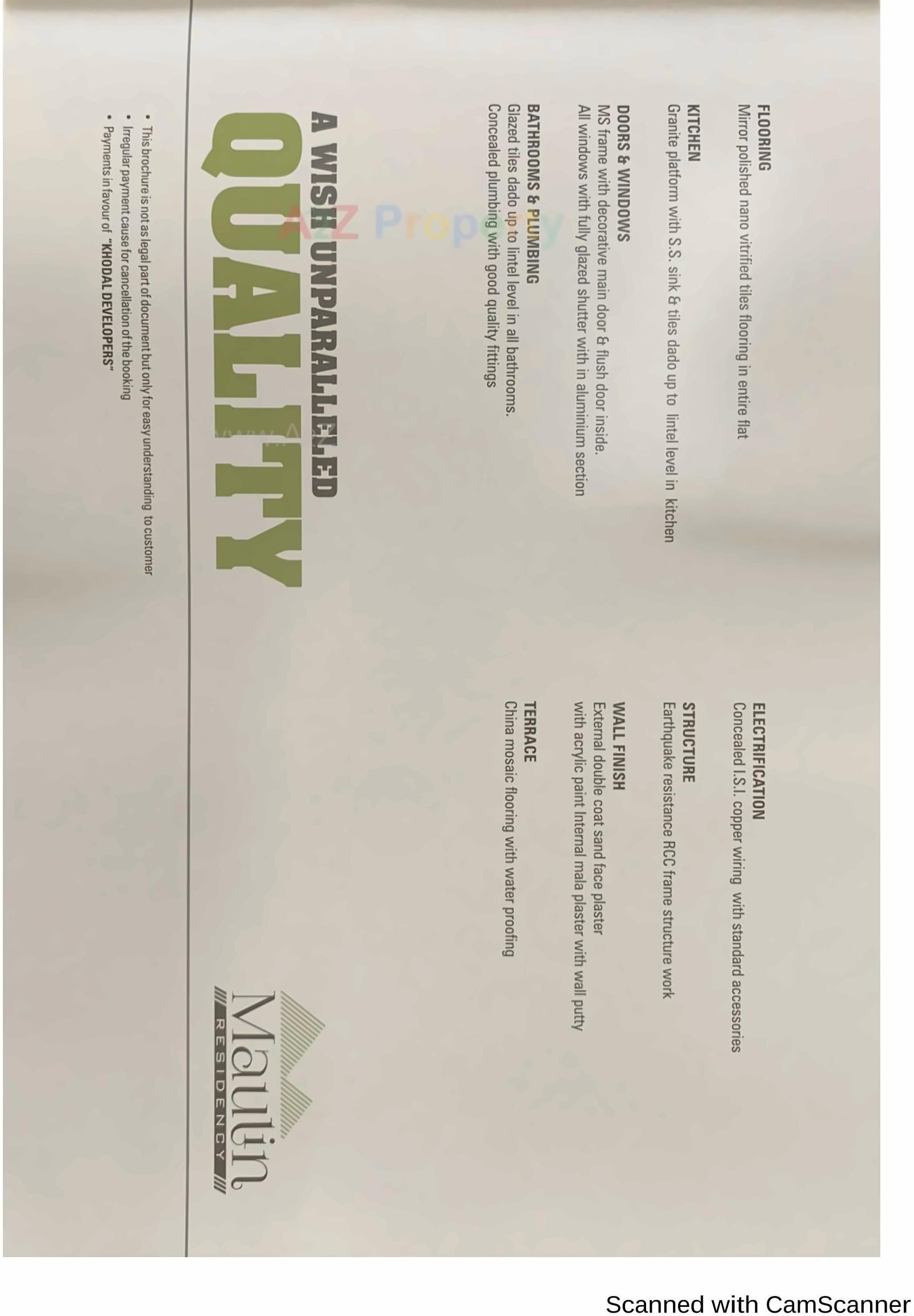  of real estate project Maulin Residency located at Nikol, Ahmedabad, Gujarat