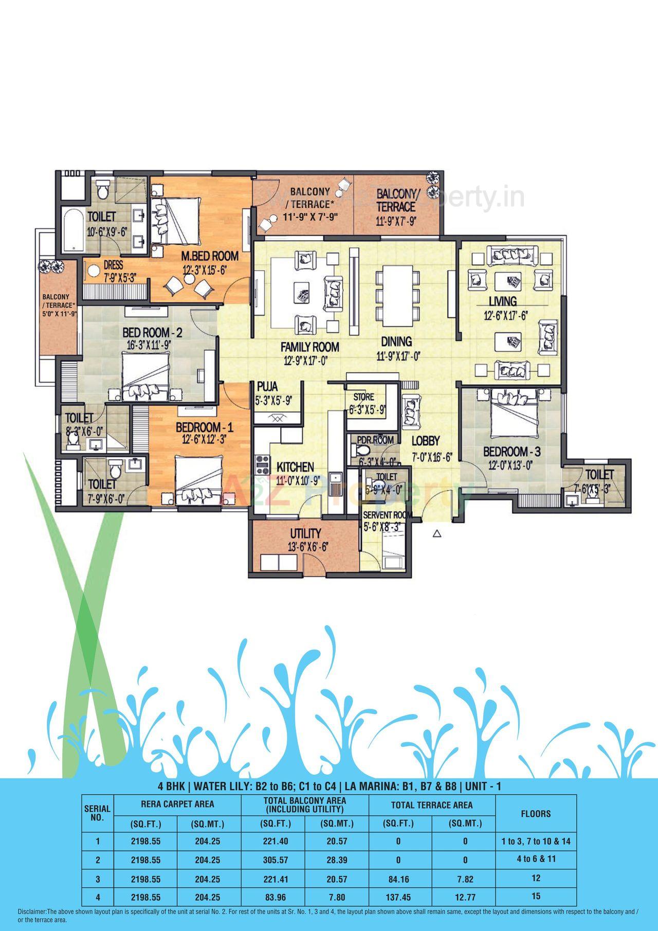 0008 of real estate project Meadows (tower   D,e F) located at Khodiyar, Ahmedabad, Gujarat