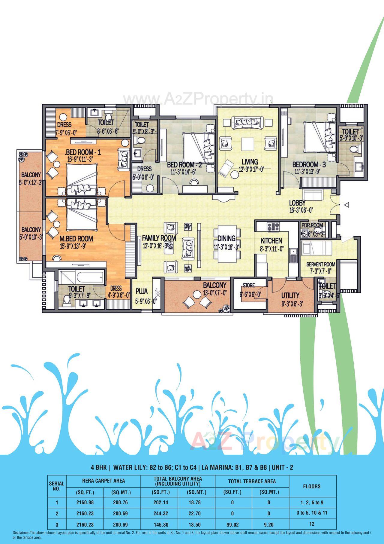 0009 of real estate project Meadows (tower   D,e F) located at Khodiyar, Ahmedabad, Gujarat