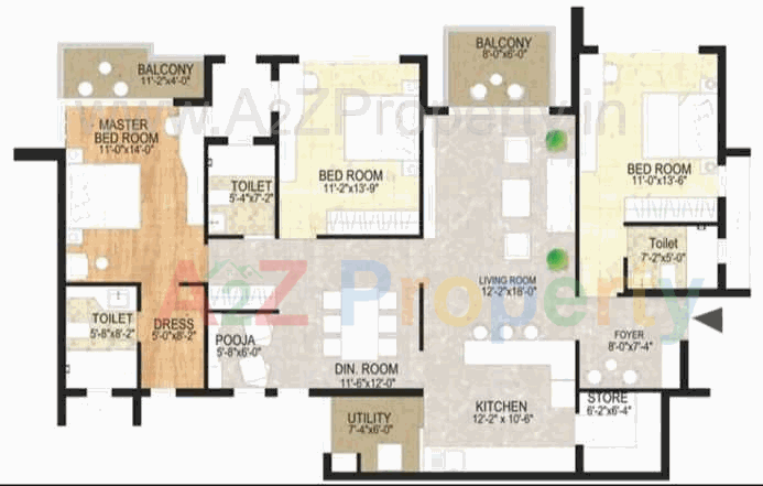 Cf5a02ae9104993.gif of real estate project Meadows (tower   G,h I) located at Khoraj, Ahmedabad, Gujarat