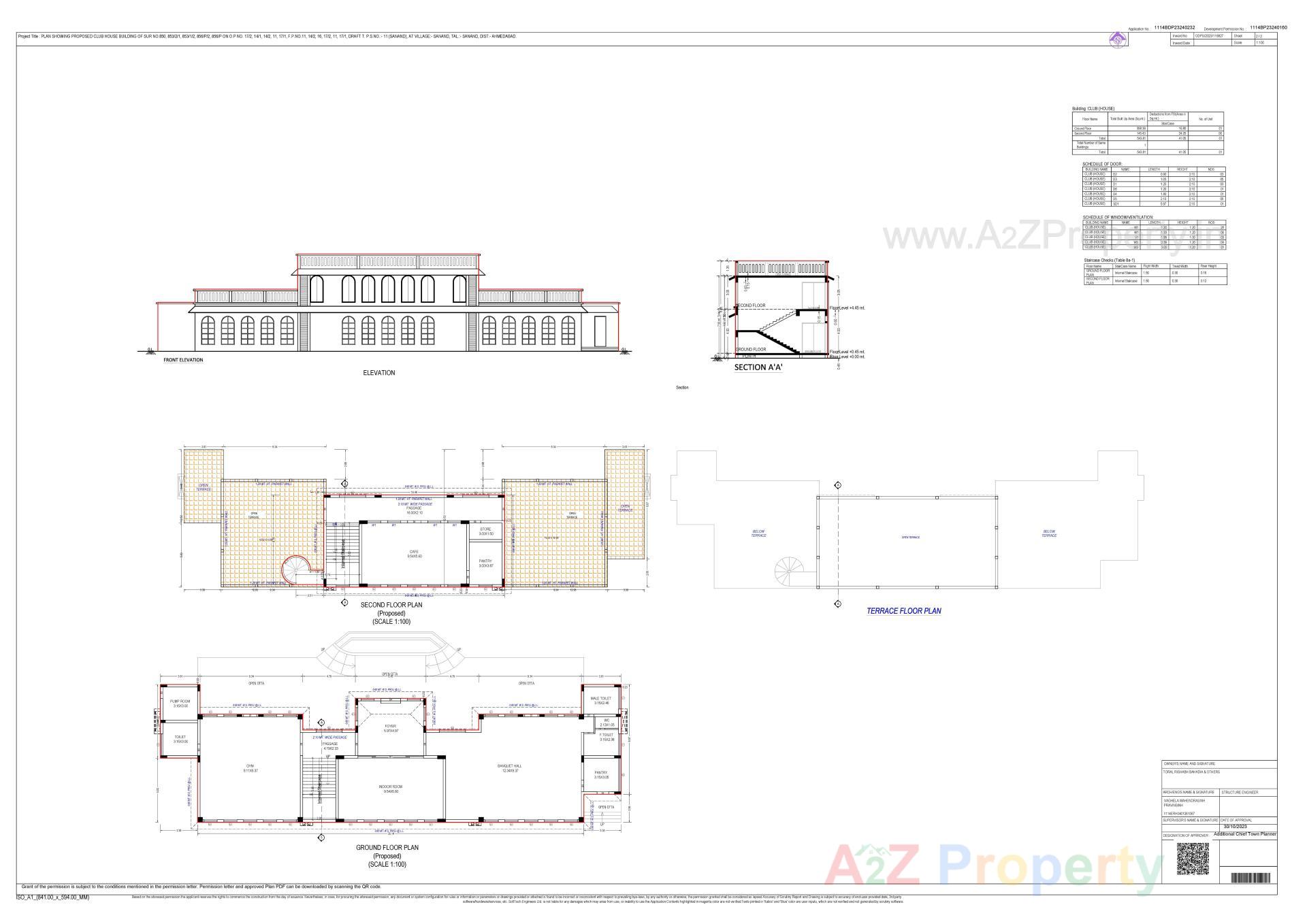 Layout of real estate project Medhaansh located at Sanand, Ahmedabad, Gujarat