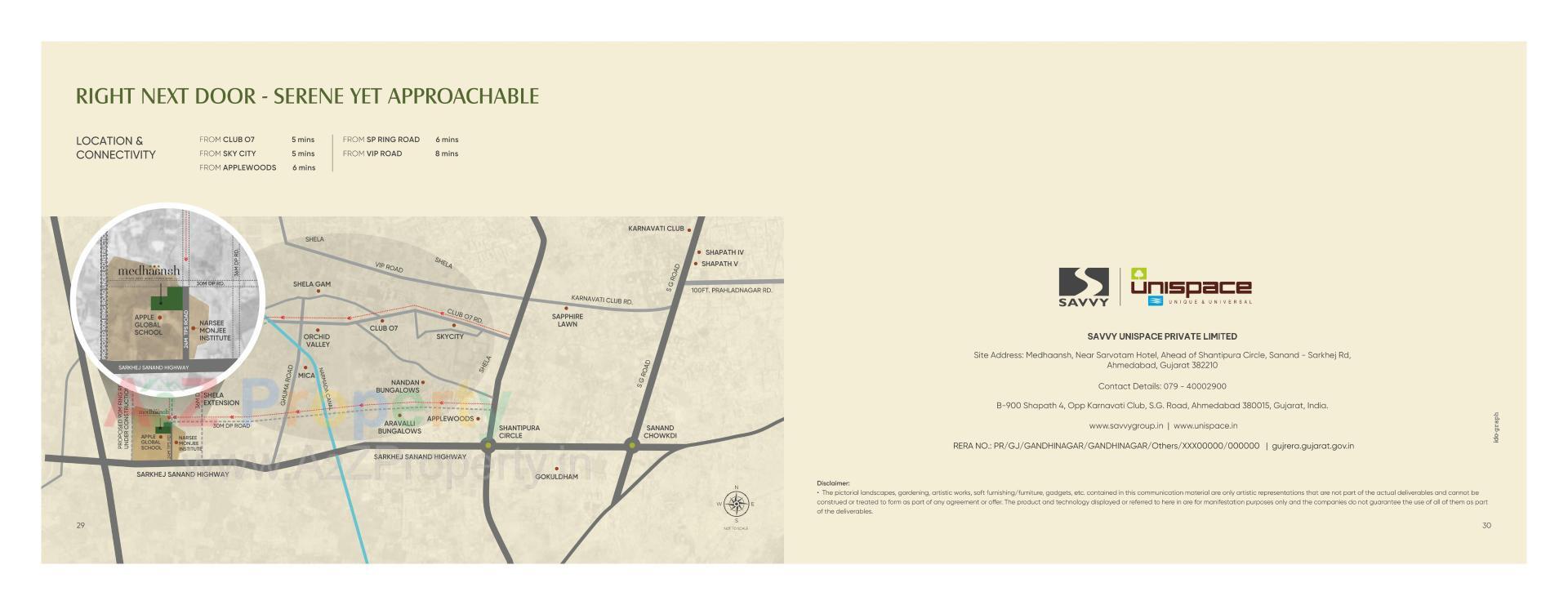  of real estate project Medhaansh located at Sanand, Ahmedabad, Gujarat