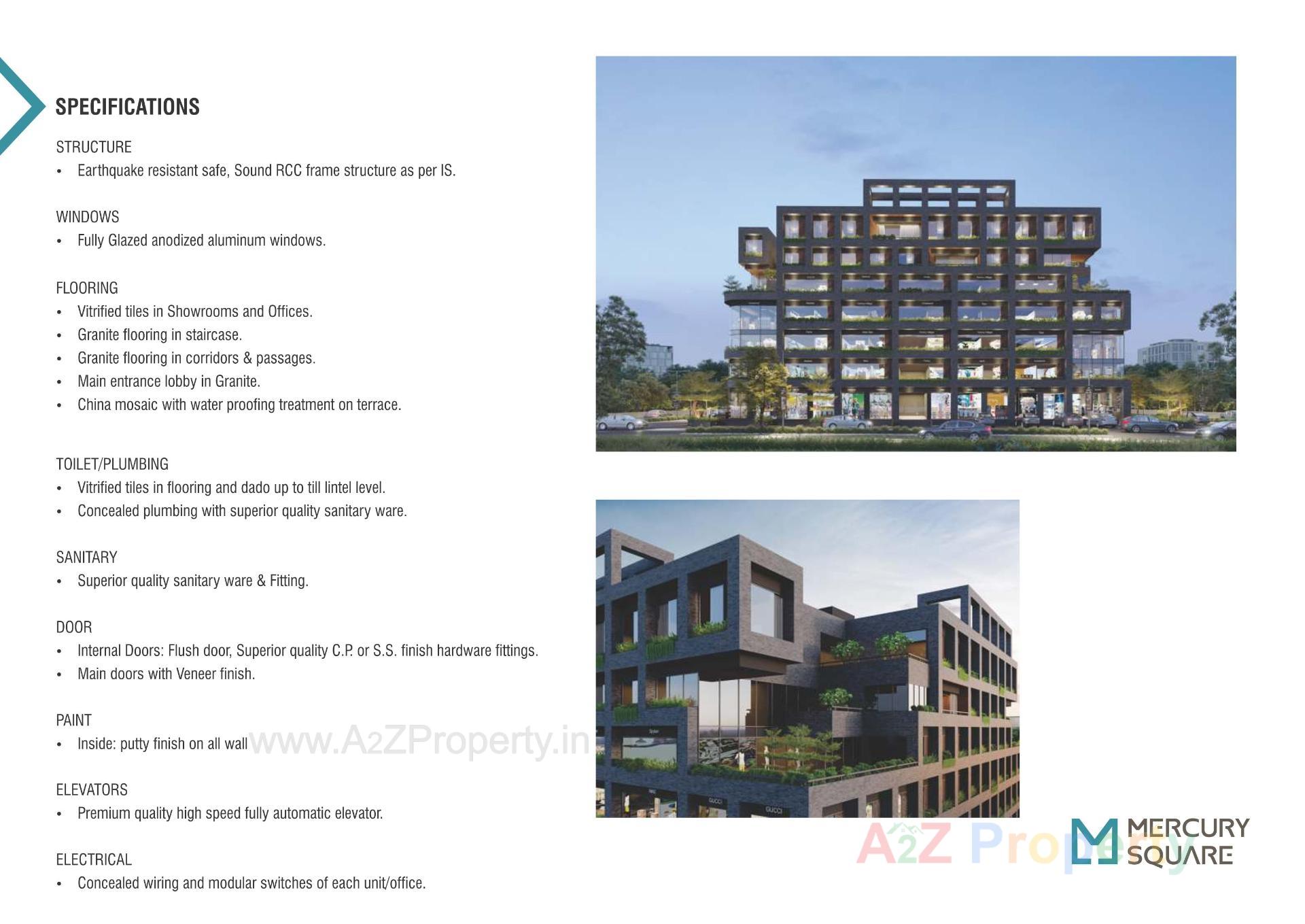  of real estate project Mercury Square located at Nikol, Ahmedabad, Gujarat