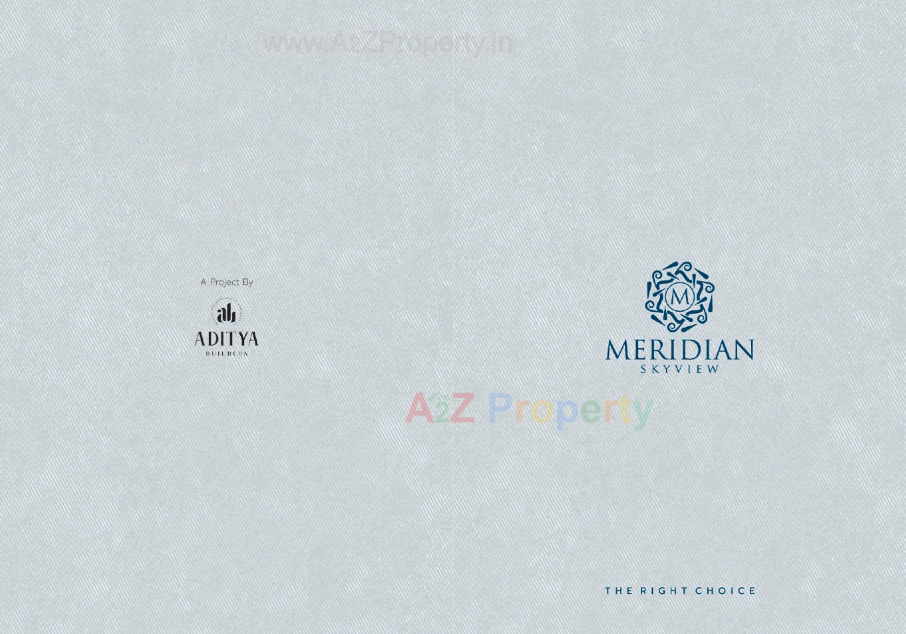  of real estate project Meridian Skyiew located at Nikol, Ahmedabad, Gujarat