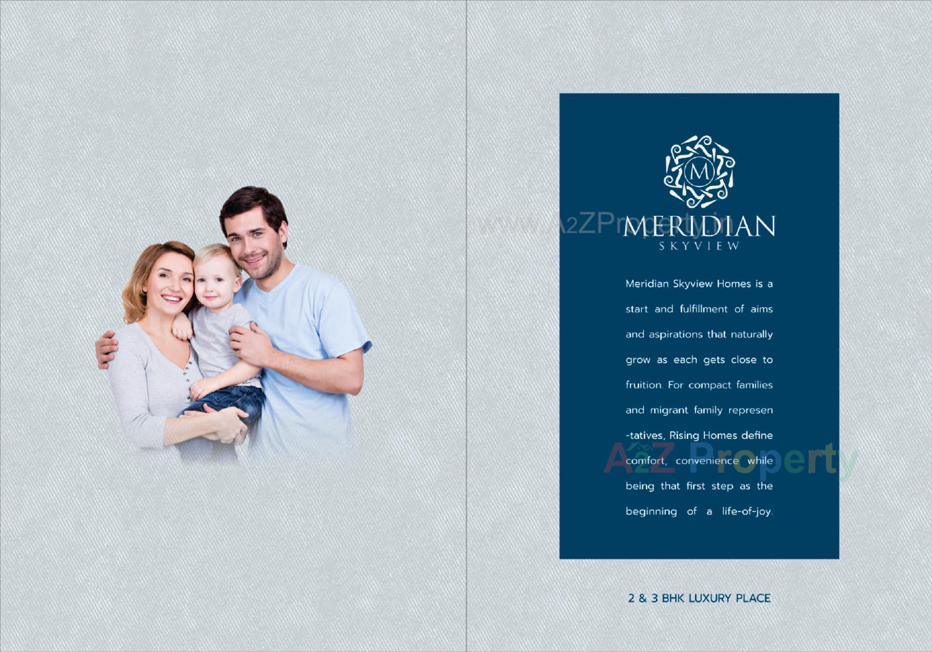  of real estate project Meridian Skyiew located at Nikol, Ahmedabad, Gujarat