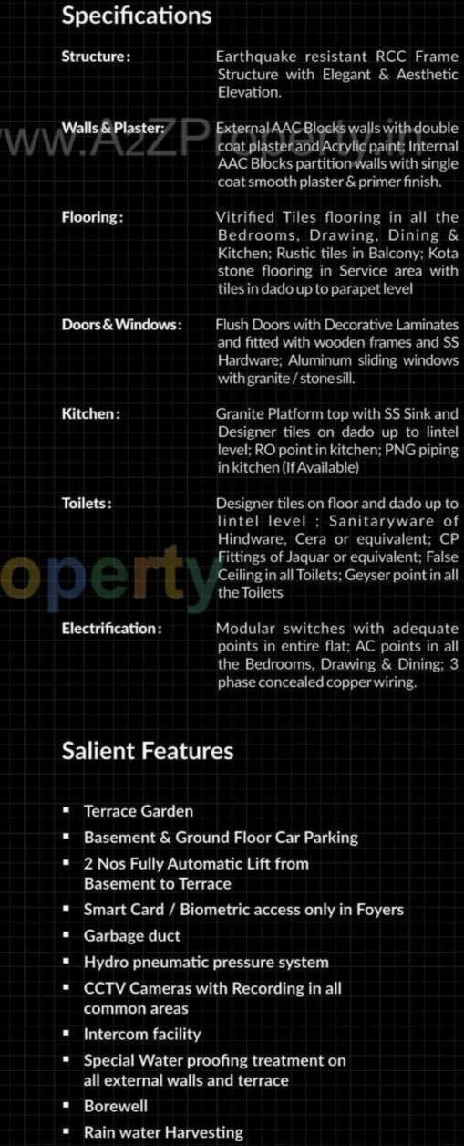 Project Specifications