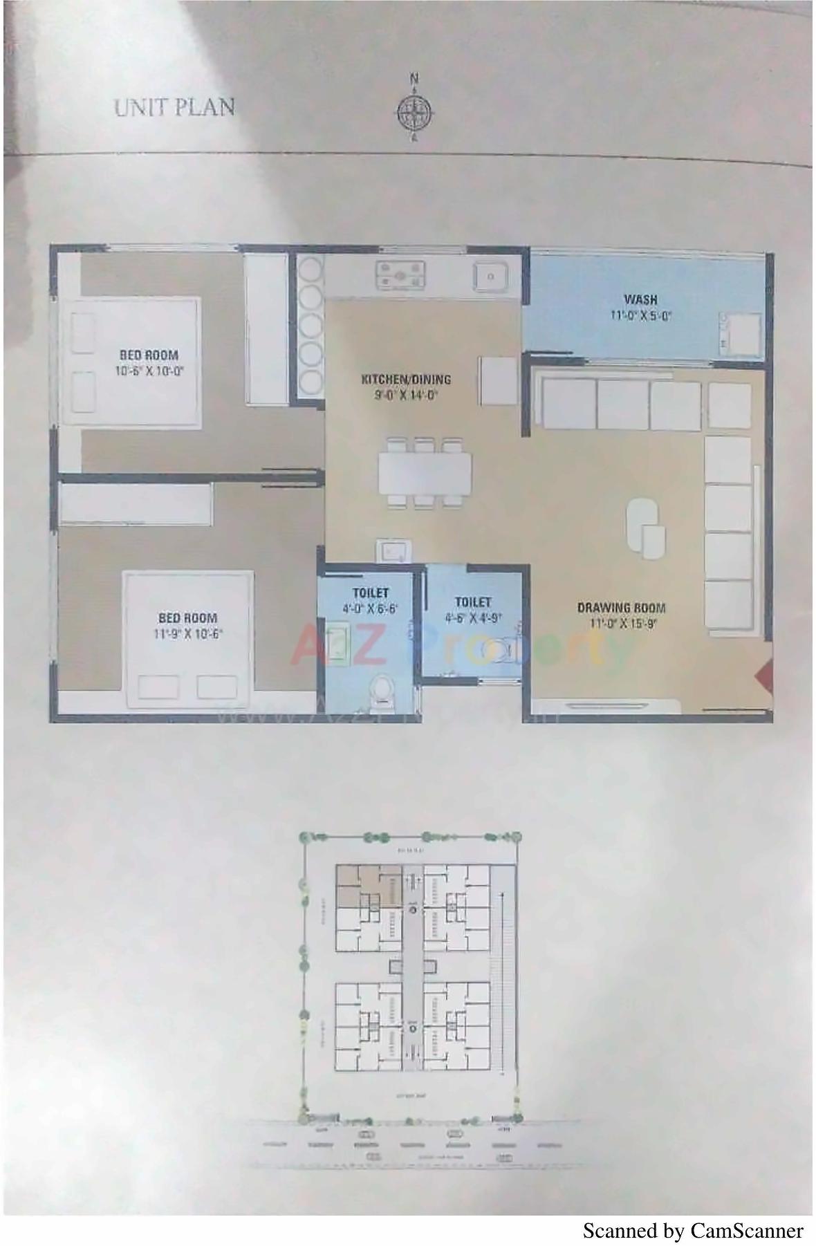 Layout of real estate project Merriott Heights located at Nikol, Ahmedabad, Gujarat