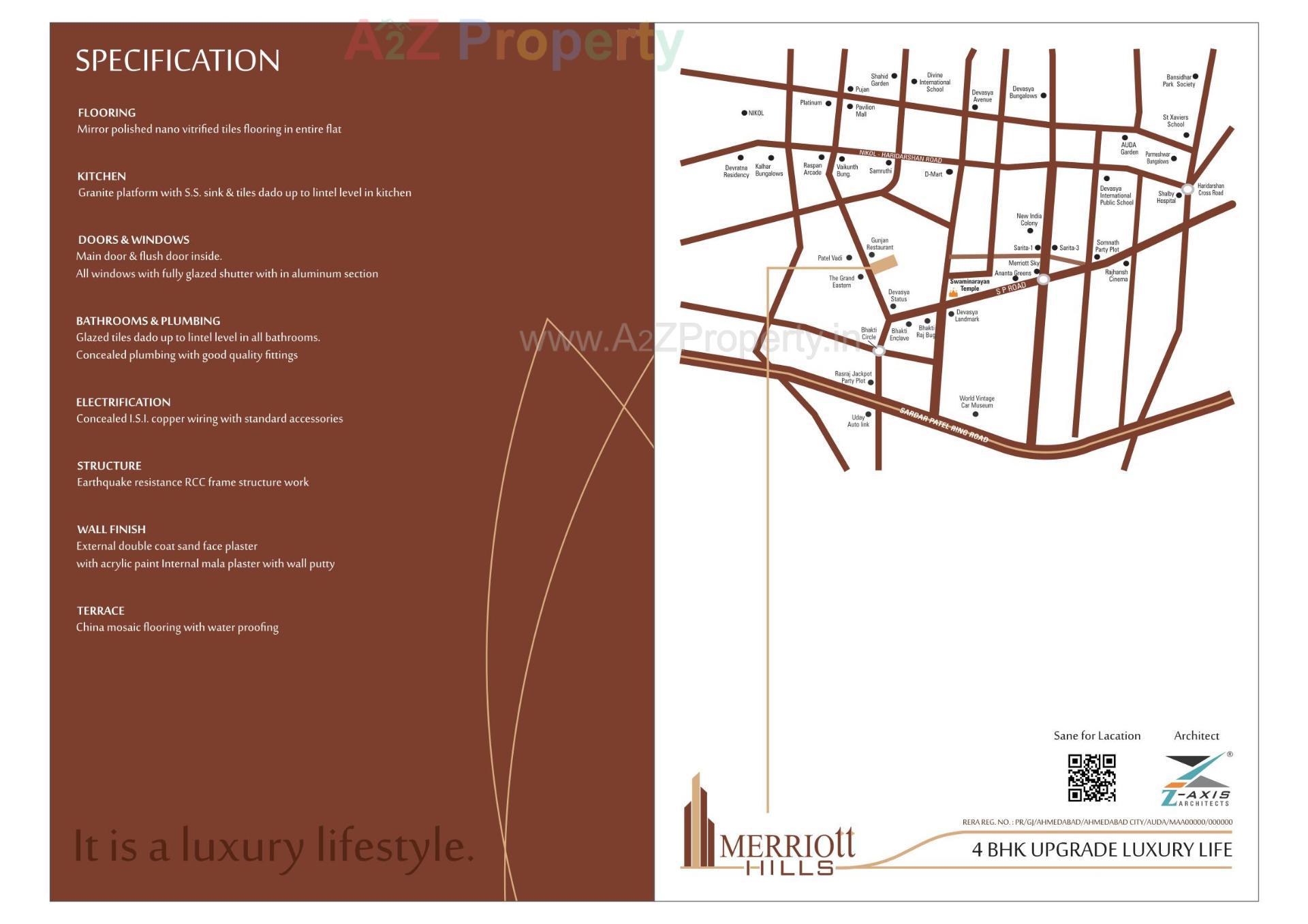  of real estate project Merriott Hills located at Nikol, Ahmedabad, Gujarat