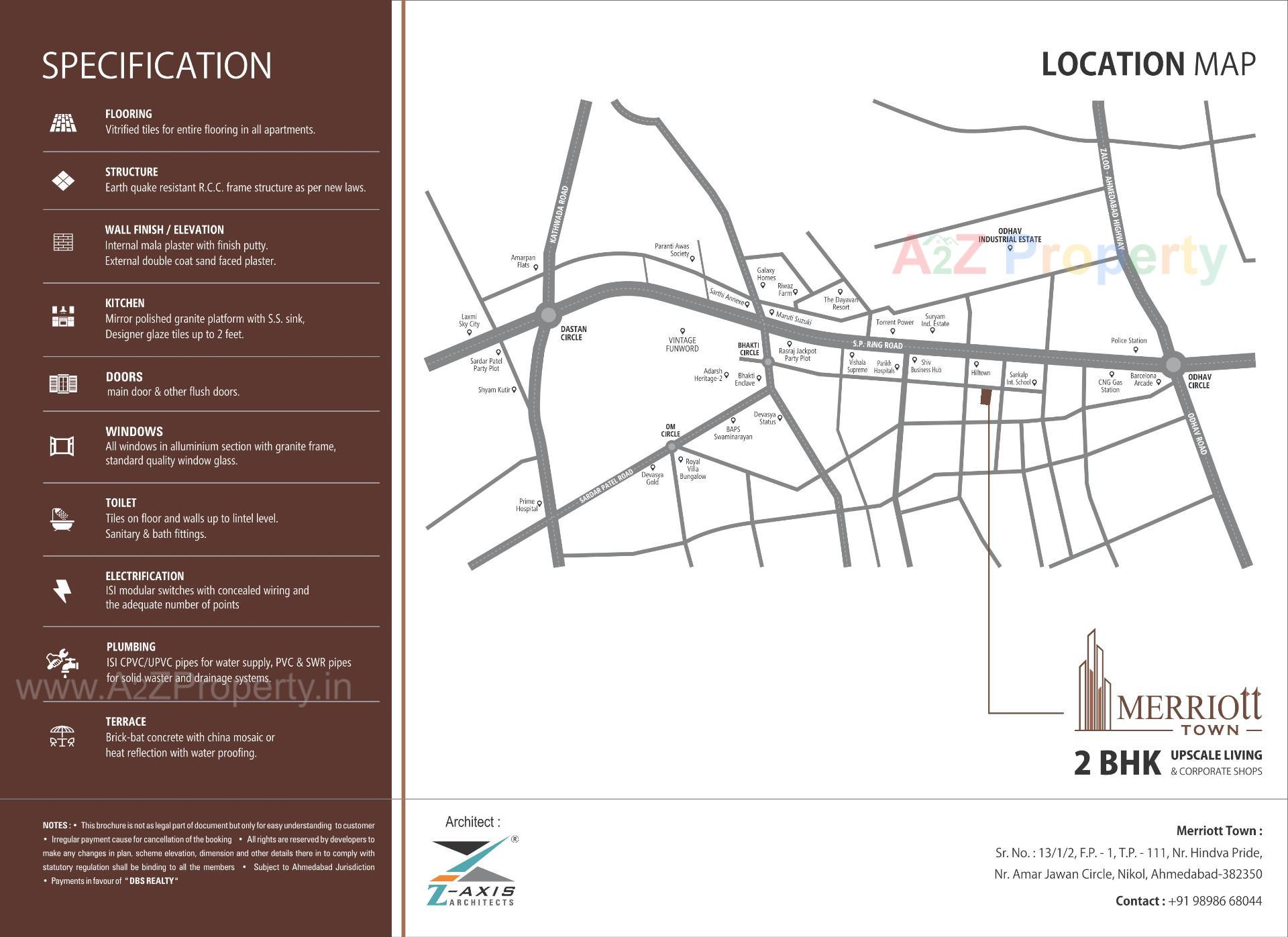 of real estate project Merriott Town located at Nikol, Ahmedabad, Gujarat