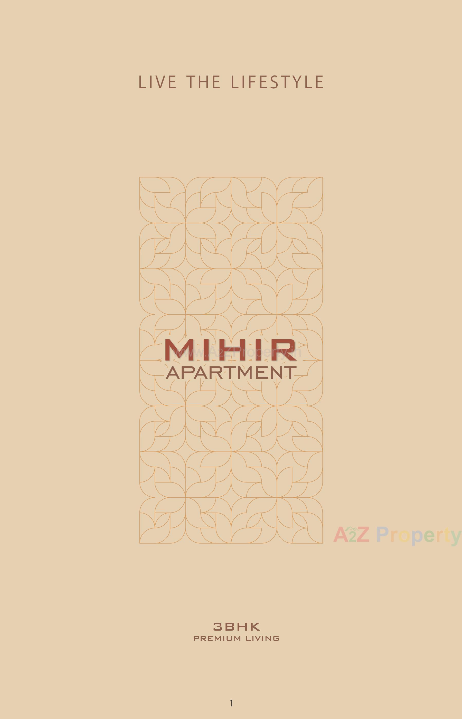  of real estate project Mihir Apartment located at Memnagar, Ahmedabad, Gujarat