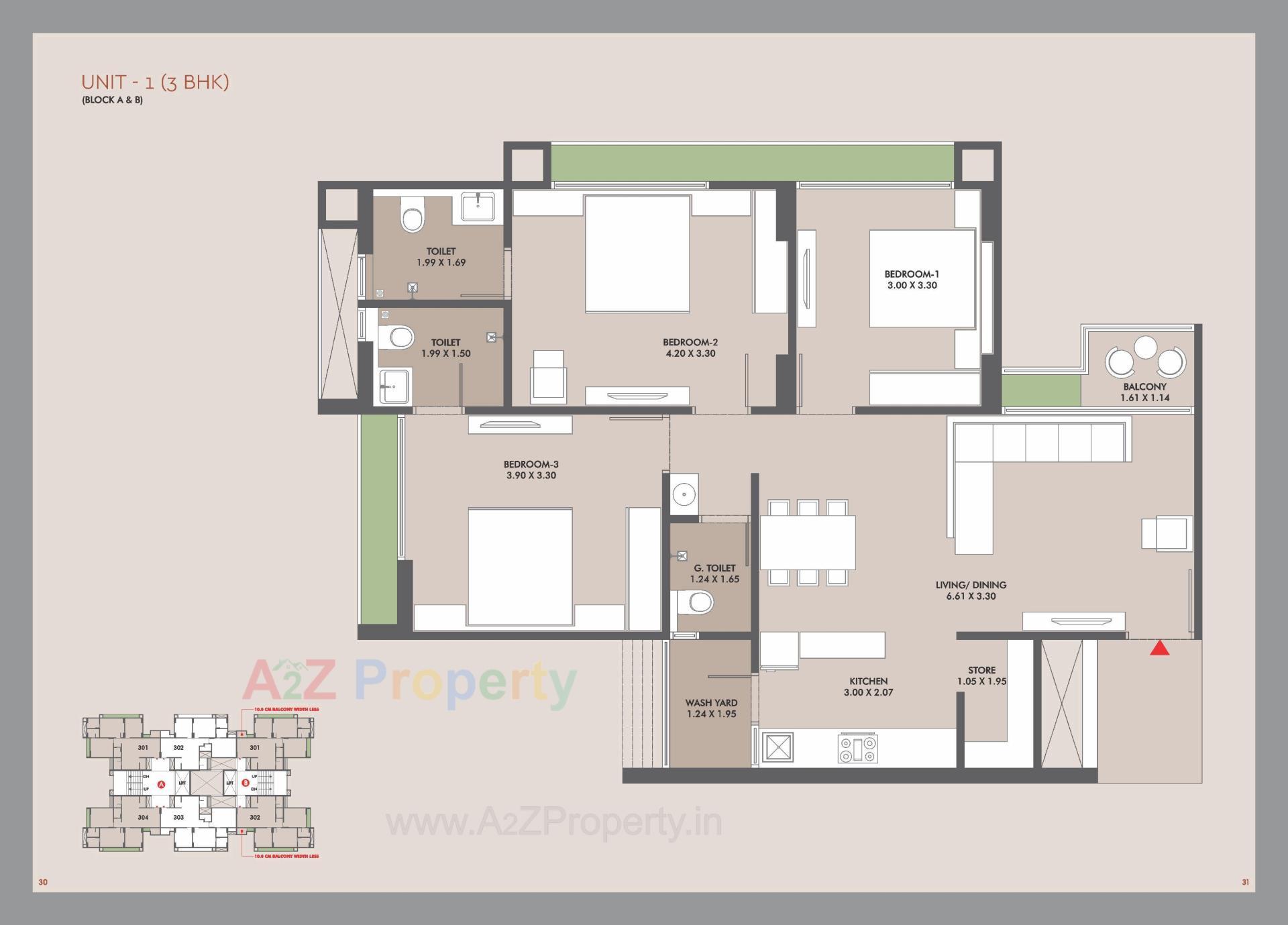 Layout of real estate project Mirai located at Gota, Ahmedabad, Gujarat