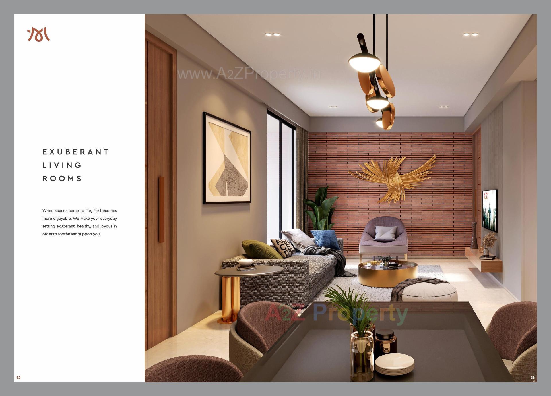 3D Elevation of real estate project Mirai located at Gota, Ahmedabad, Gujarat