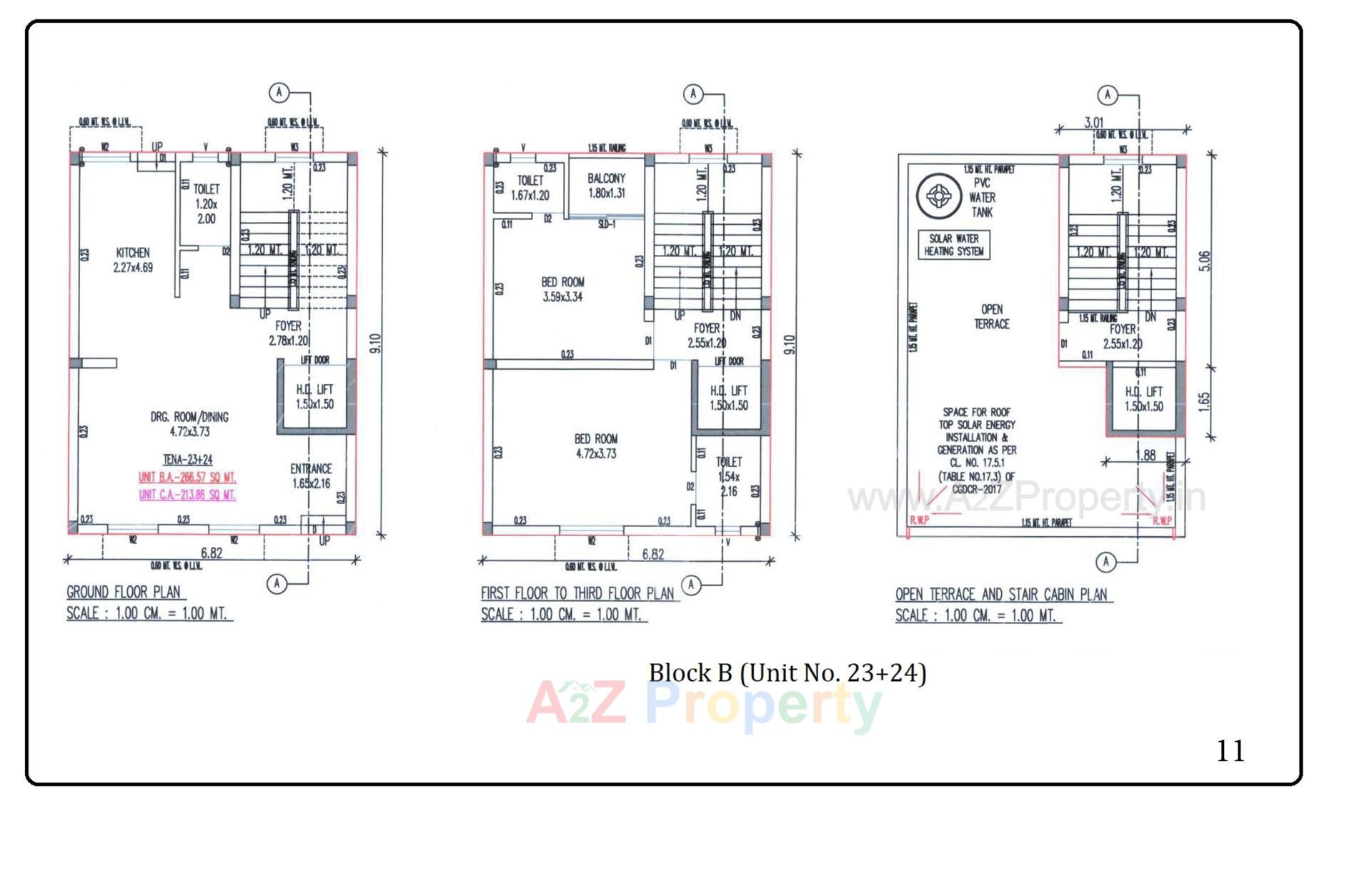 Layout of real estate project Mivaan Gayatri Homes located at Vatva, Ahmedabad, Gujarat