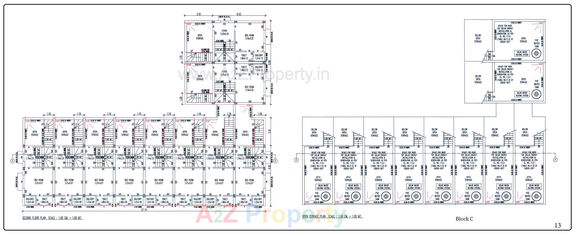 Layout of real estate project Mivaan Gayatri Homes located at Vatva, Ahmedabad, Gujarat