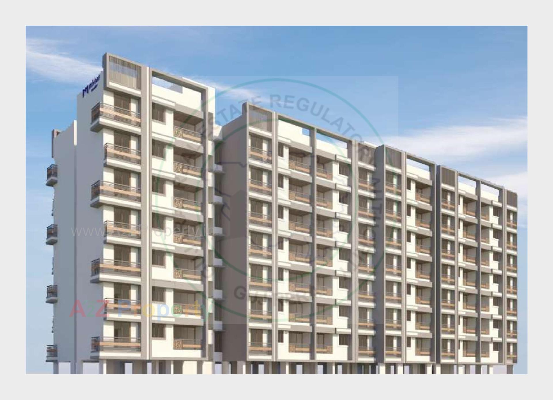 3D Elevation of real estate project Mivaan Meadow located at Vatva, Ahmedabad, Gujarat